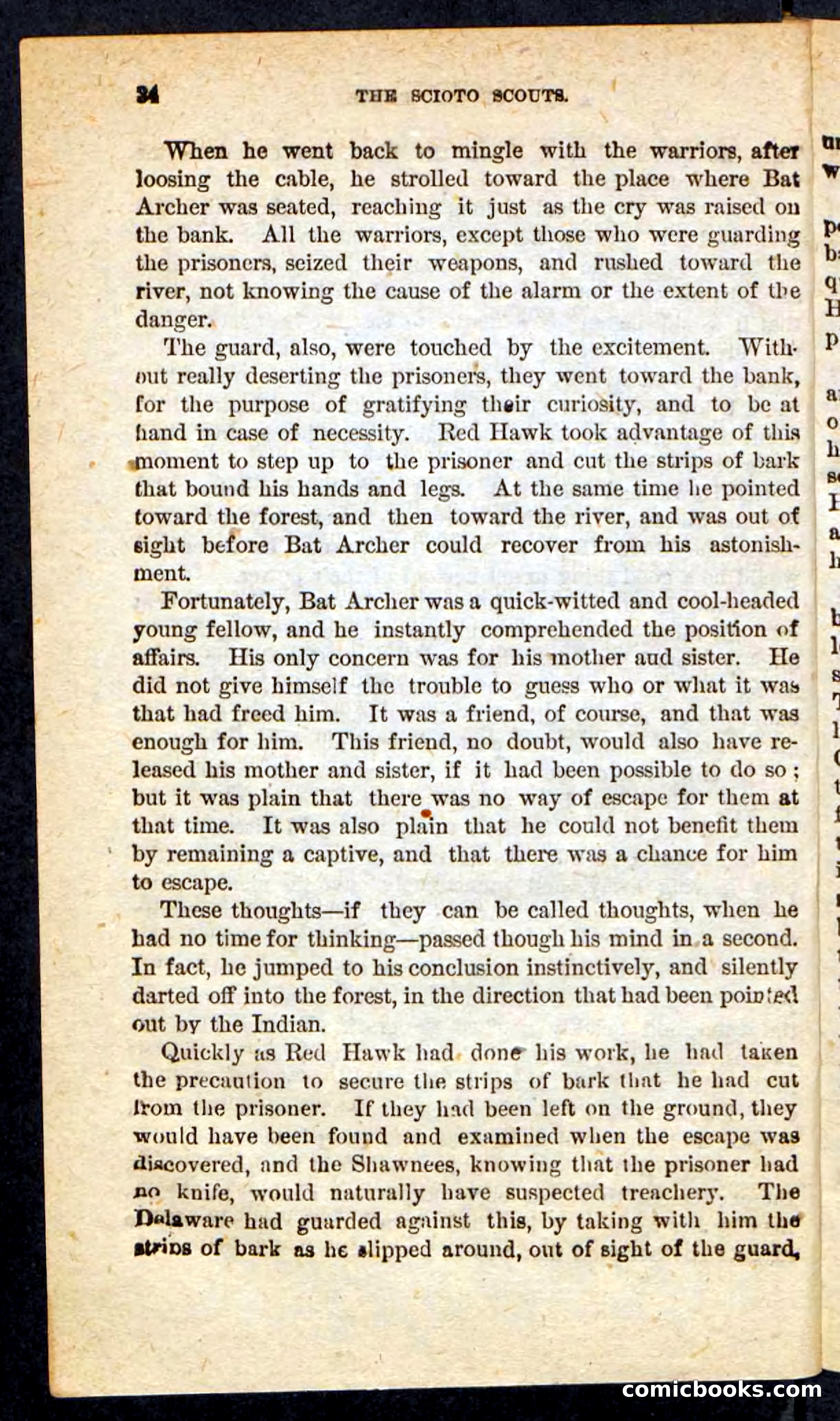Beadle's Pocket Novels: The Scioto Scouts — page 30 of 100