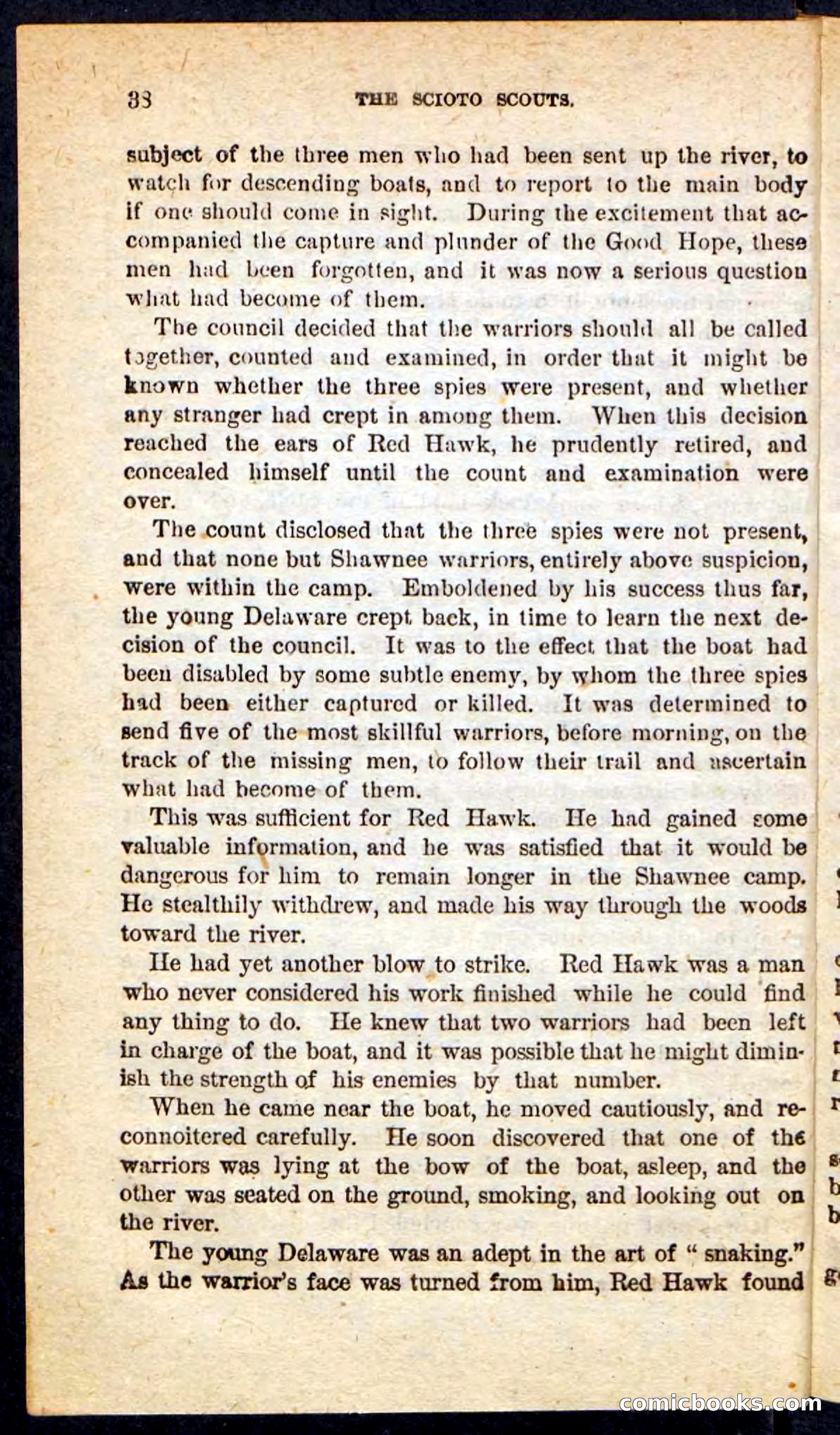 Beadle's Pocket Novels: The Scioto Scouts — page 34 of 100