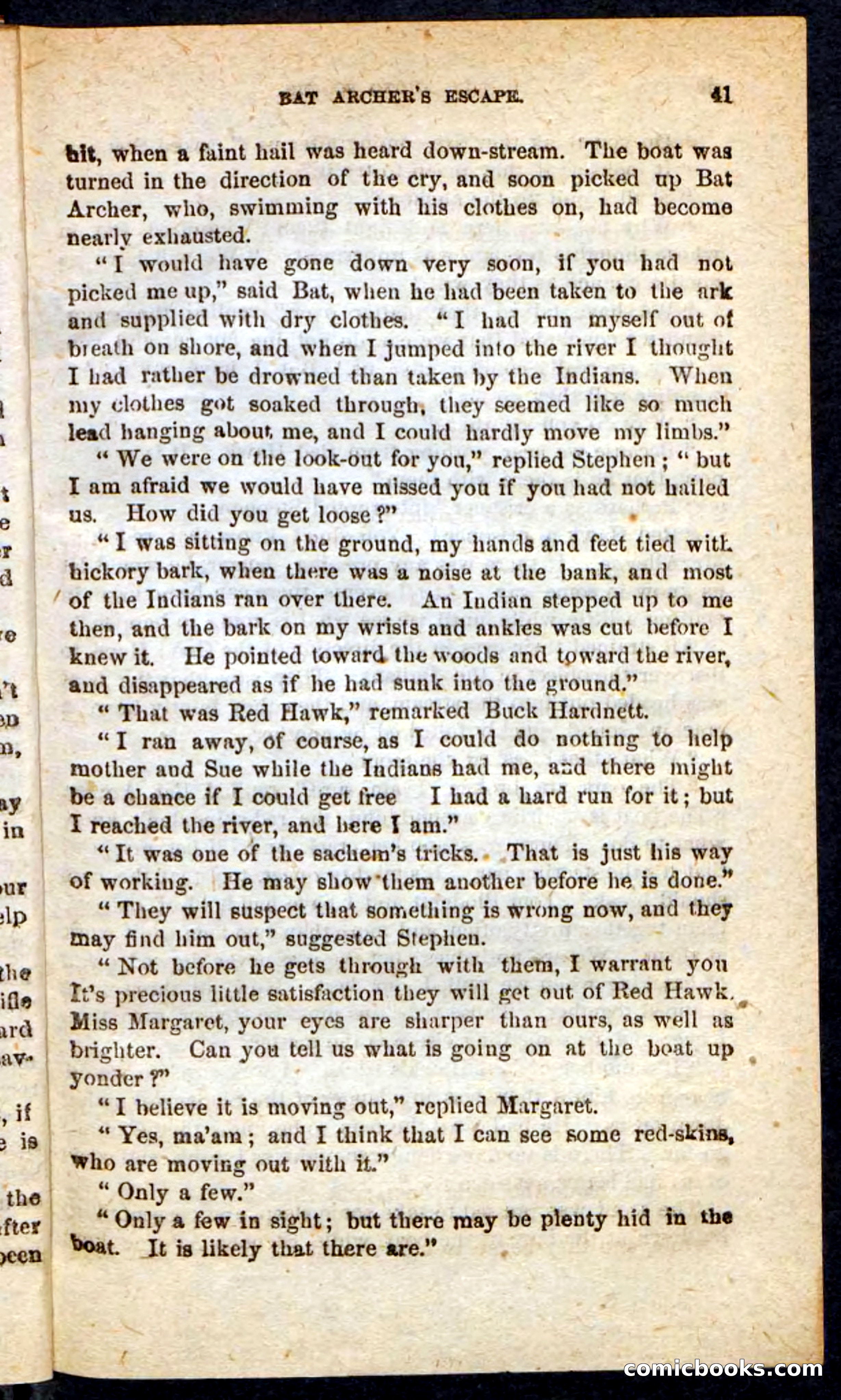 Beadle's Pocket Novels: The Scioto Scouts — page 37 of 100