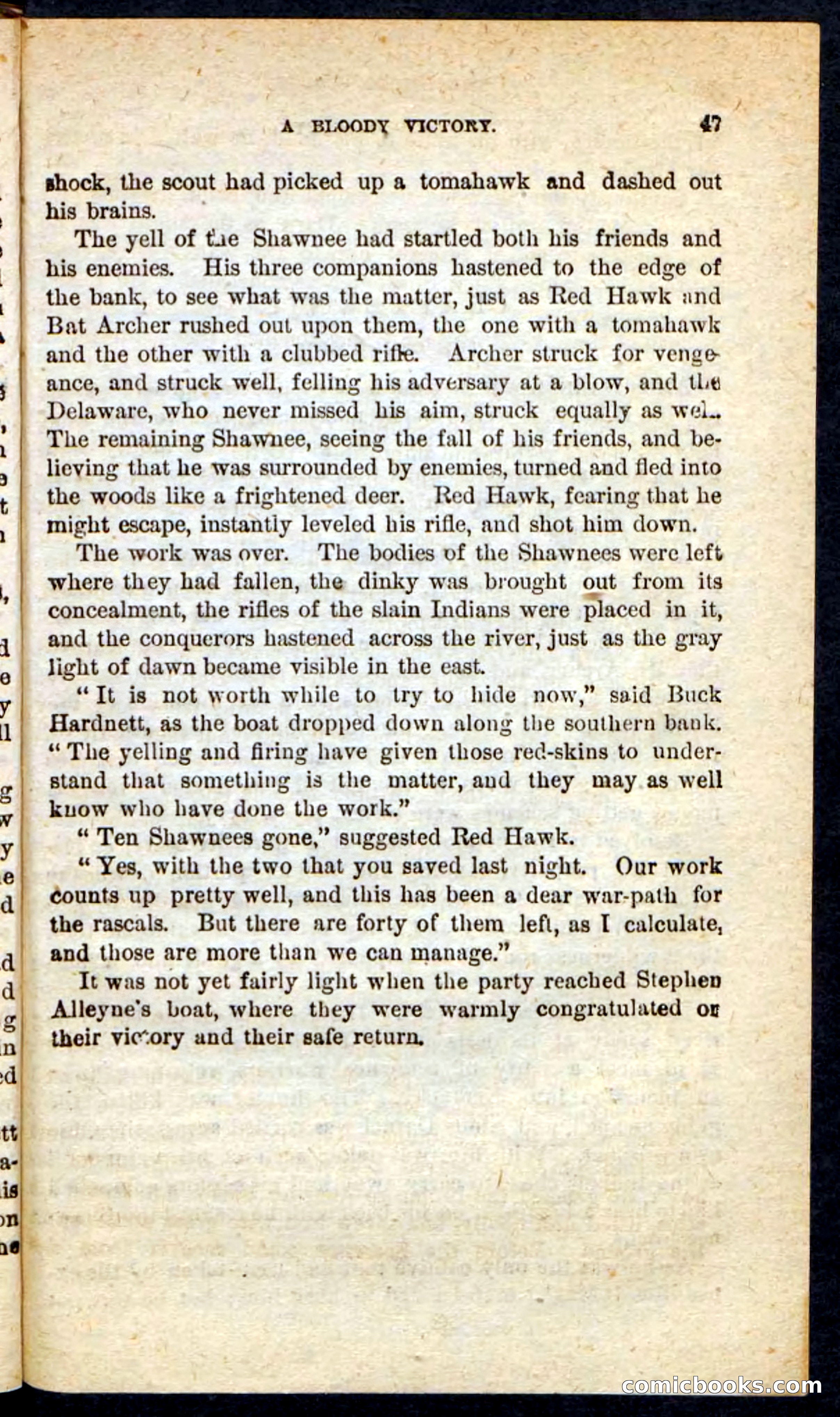 Beadle's Pocket Novels: The Scioto Scouts — page 43 of 100