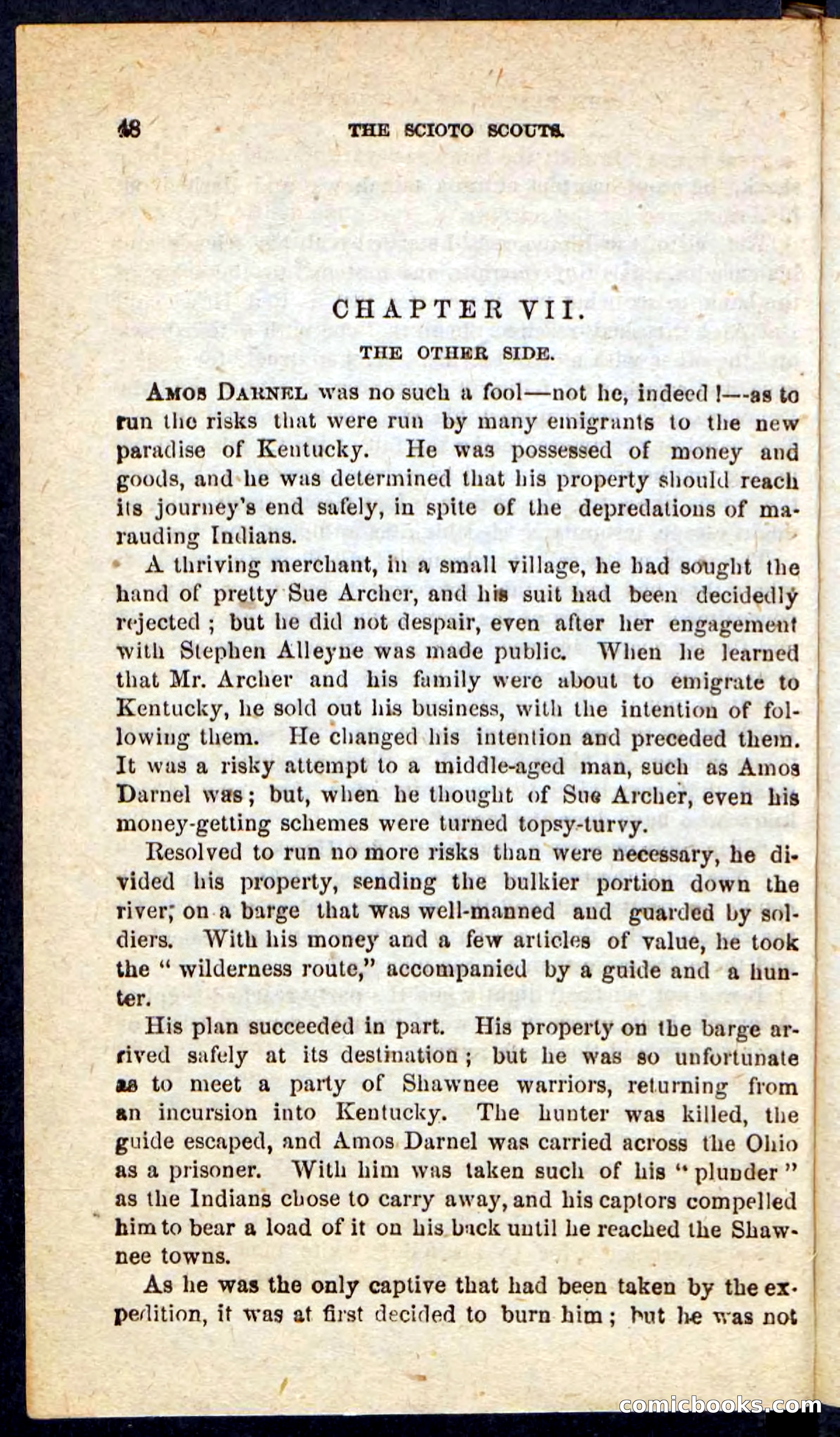 Beadle's Pocket Novels: The Scioto Scouts — page 44 of 100