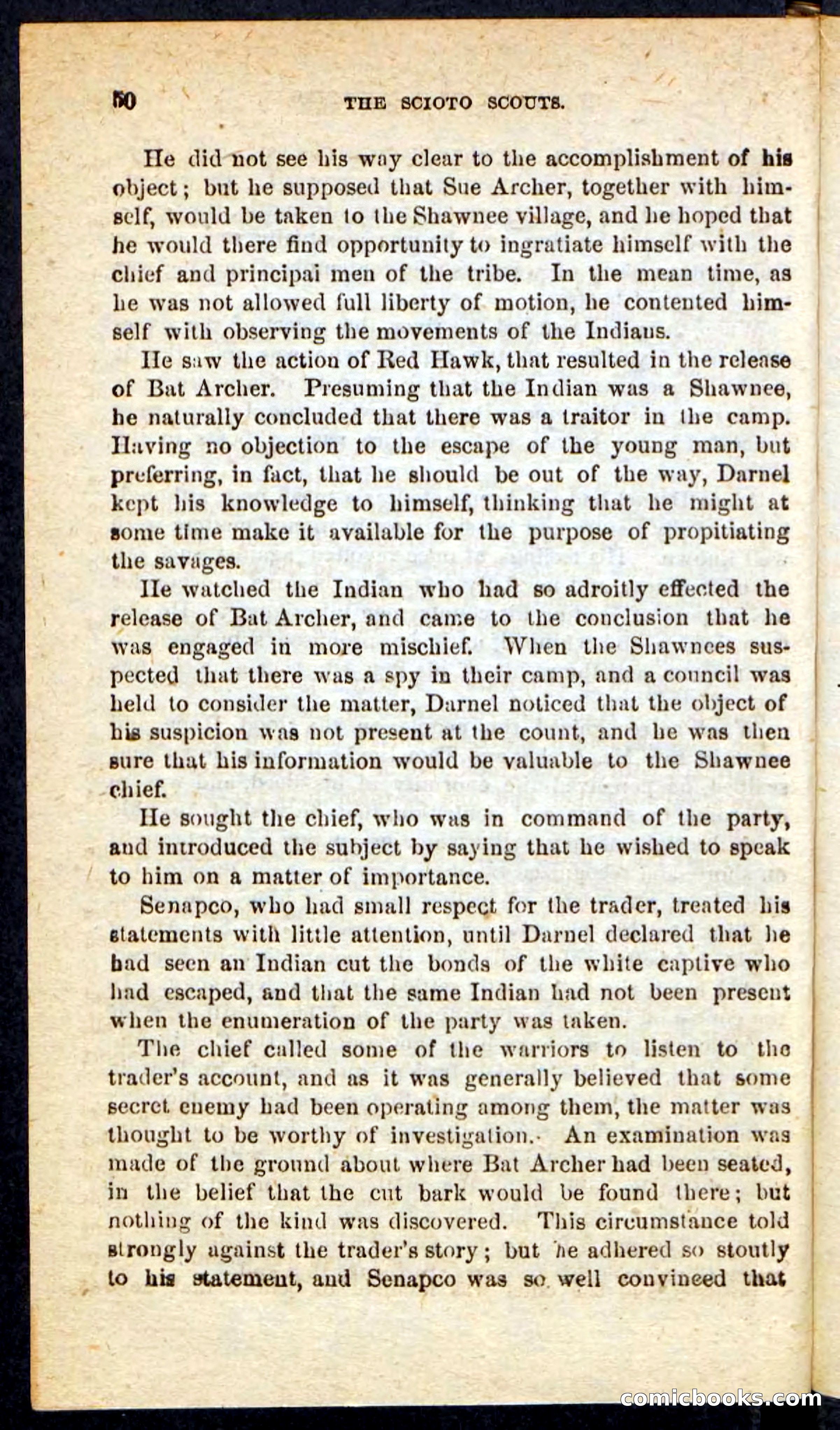 Beadle's Pocket Novels: The Scioto Scouts — page 46 of 100