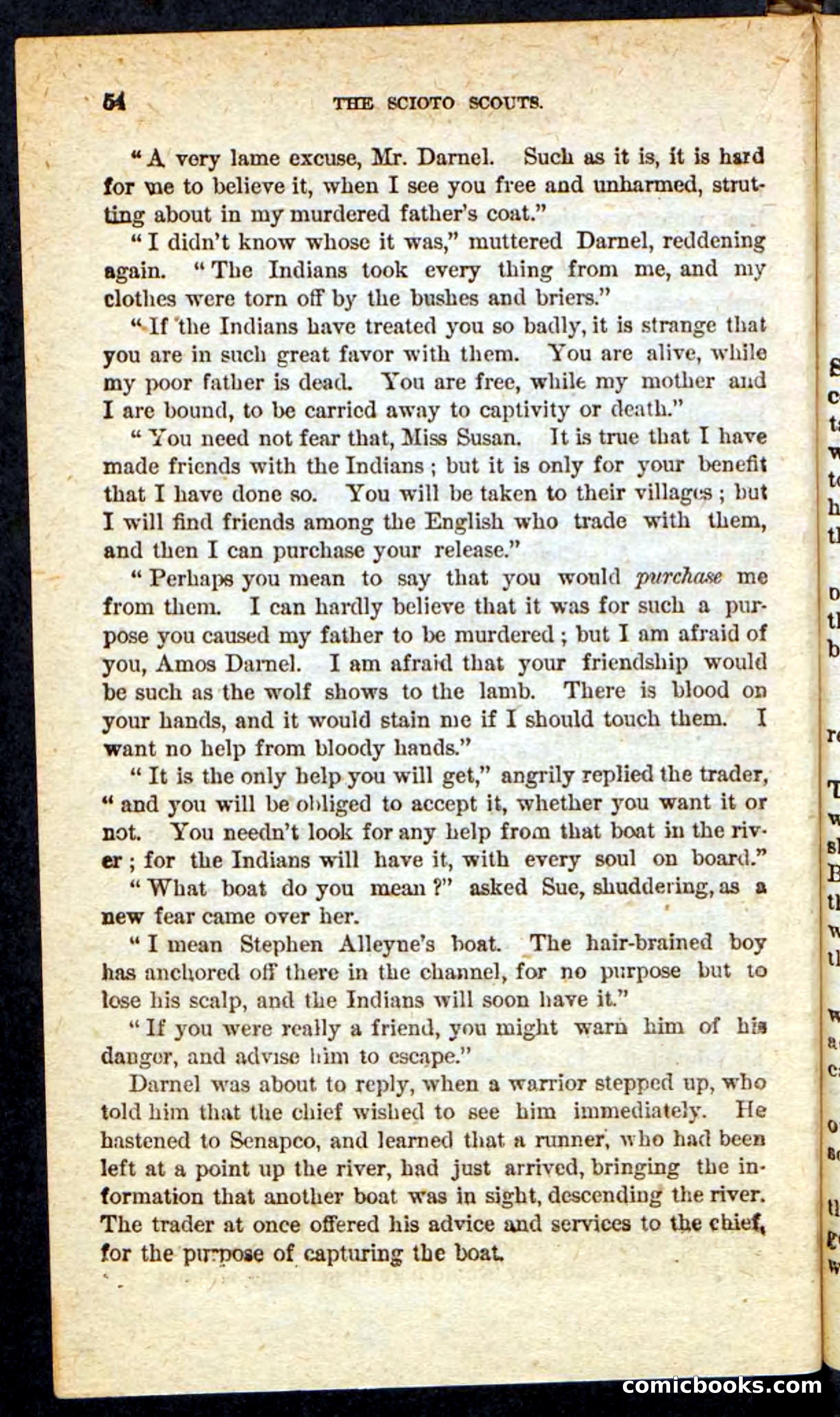Beadle's Pocket Novels: The Scioto Scouts — page 50 of 100