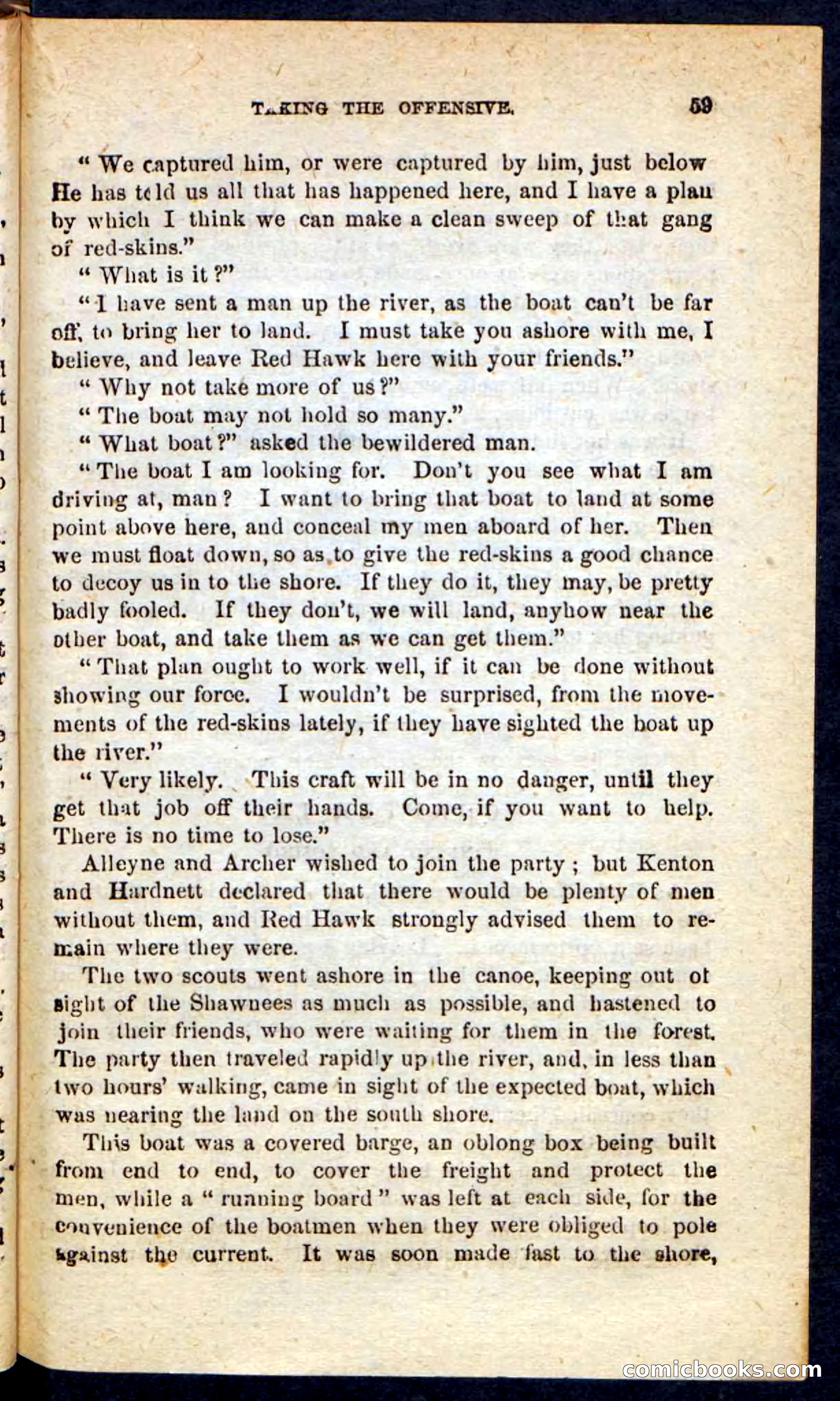 Beadle's Pocket Novels: The Scioto Scouts — page 55 of 100
