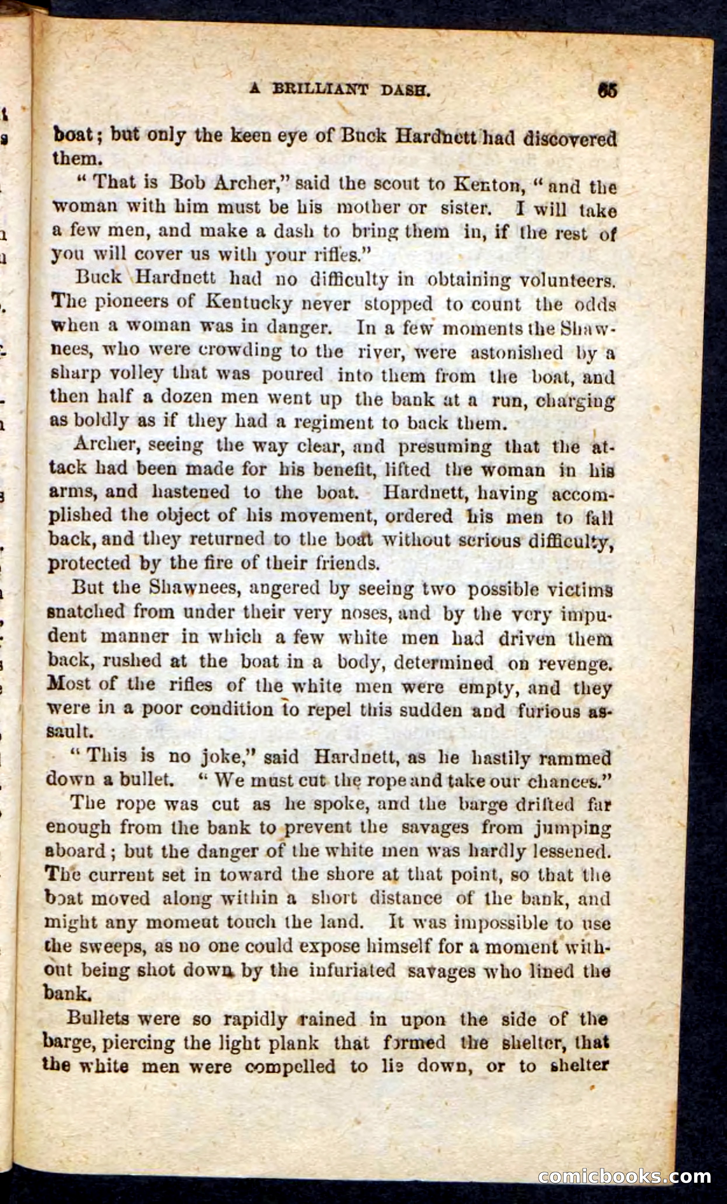 Beadle's Pocket Novels: The Scioto Scouts — page 61 of 100