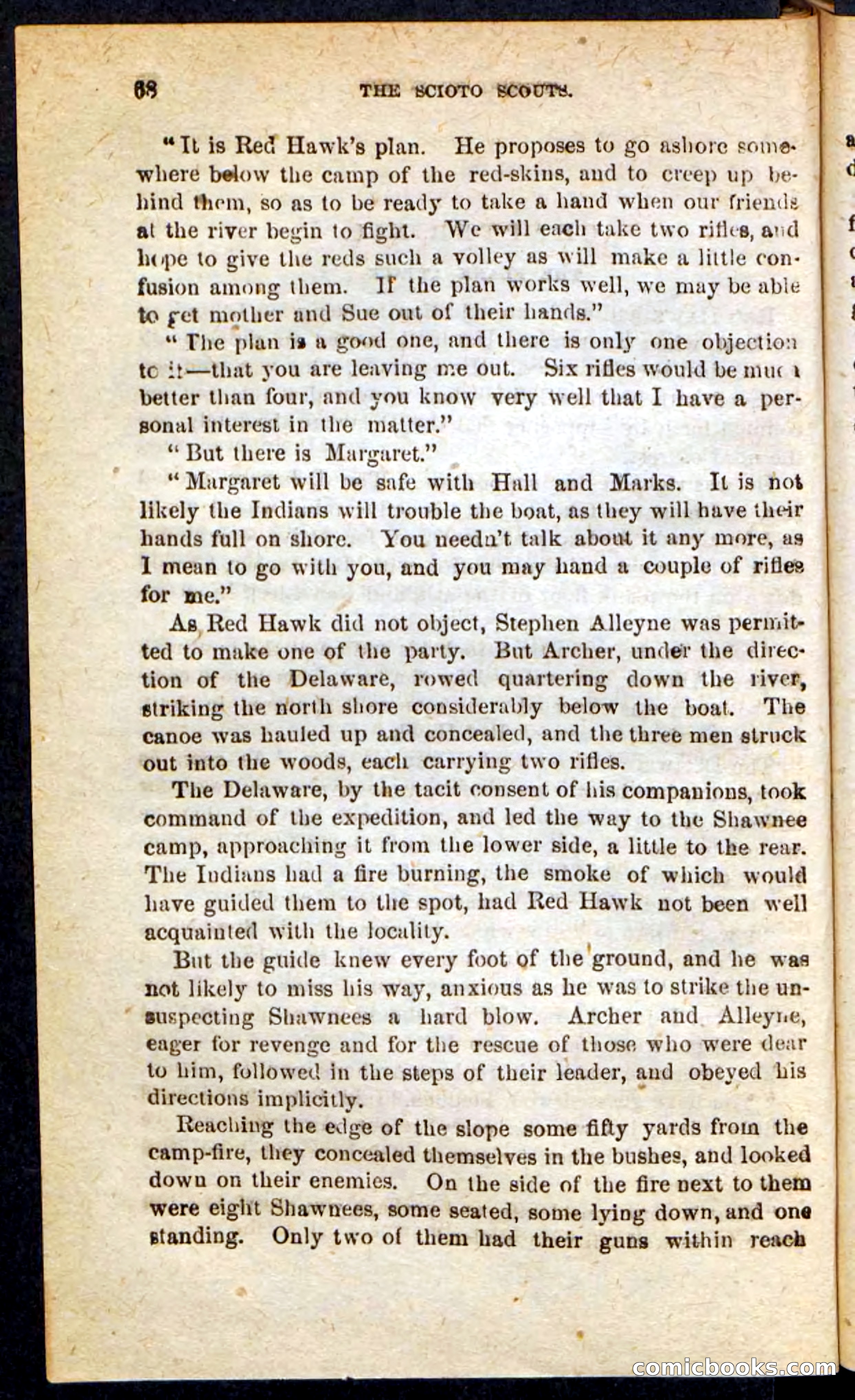 Beadle's Pocket Novels: The Scioto Scouts — page 64 of 100