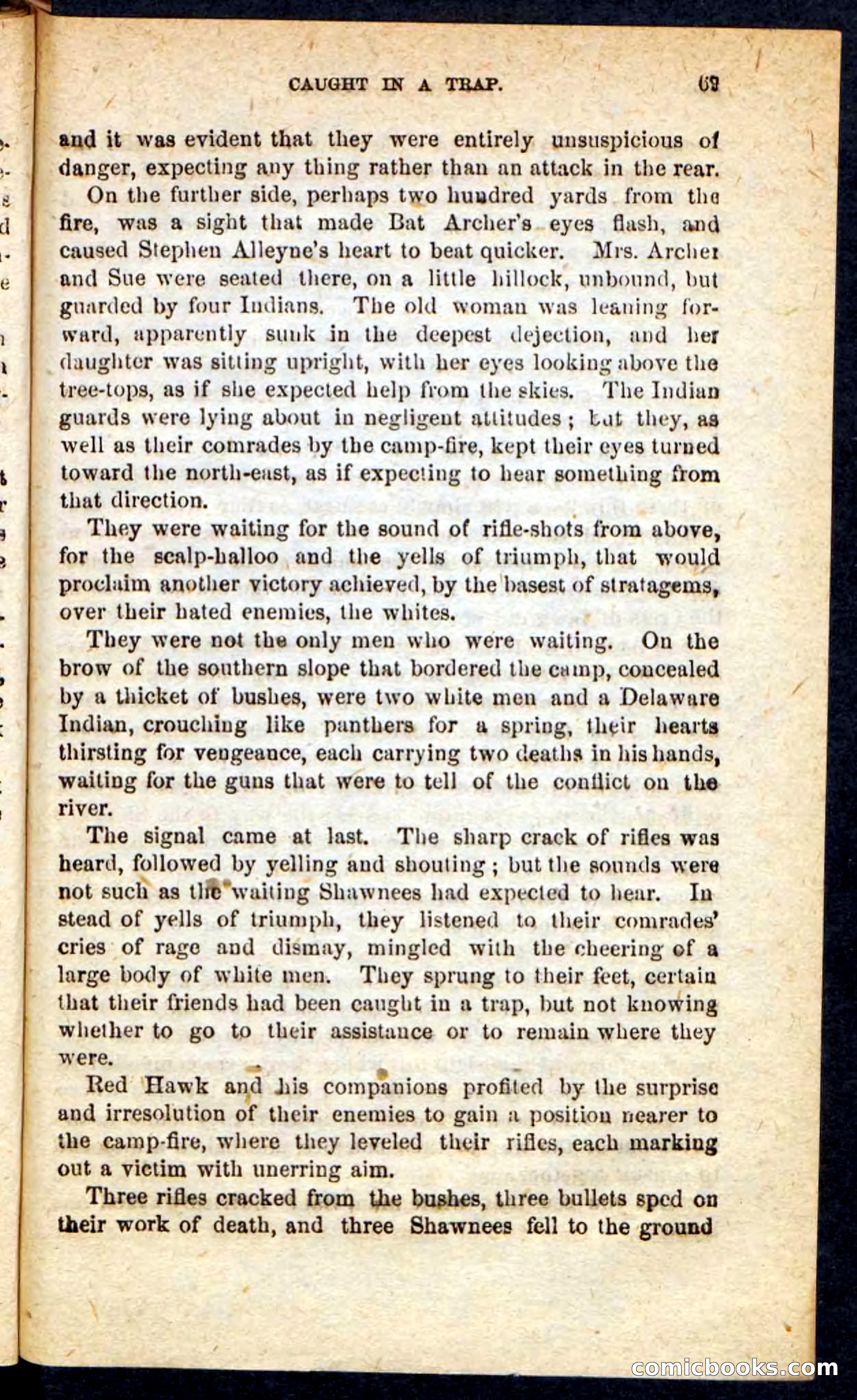 Beadle's Pocket Novels: The Scioto Scouts — page 65 of 100