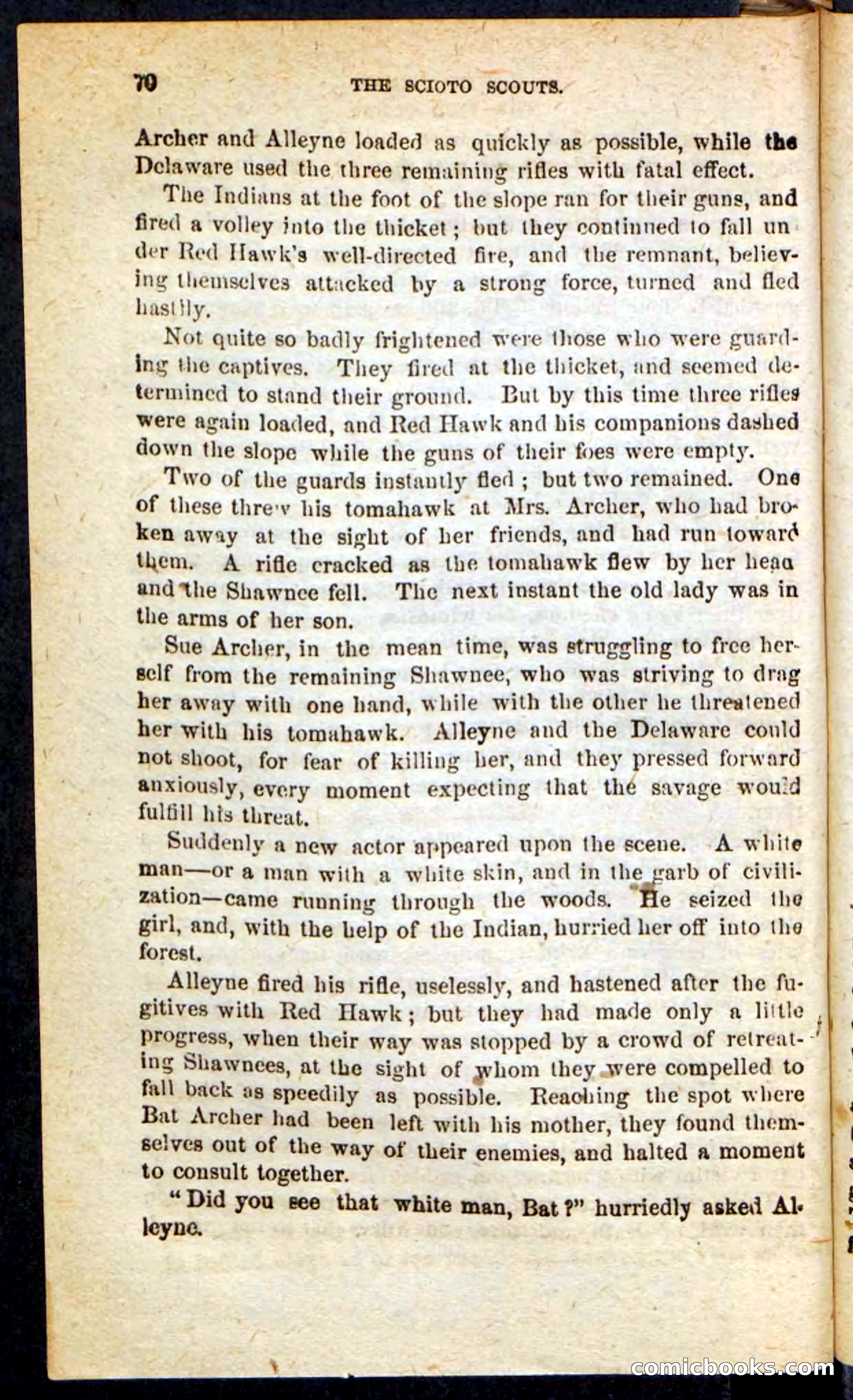 Beadle's Pocket Novels: The Scioto Scouts — page 66 of 100