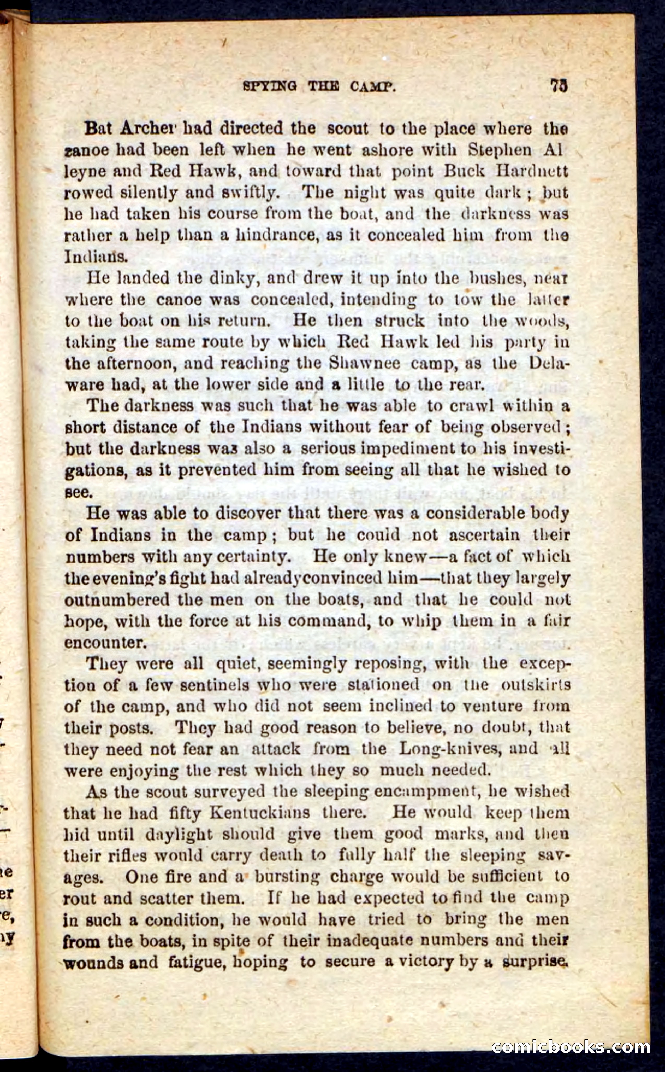 Beadle's Pocket Novels: The Scioto Scouts — page 71 of 100
