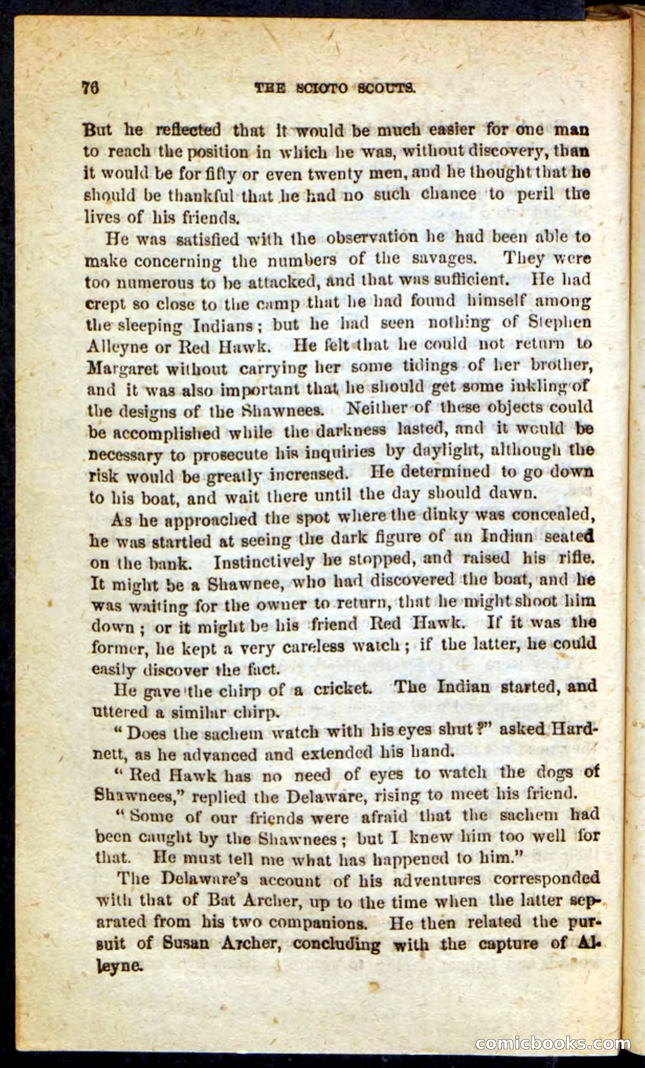 Beadle's Pocket Novels: The Scioto Scouts — page 72 of 100