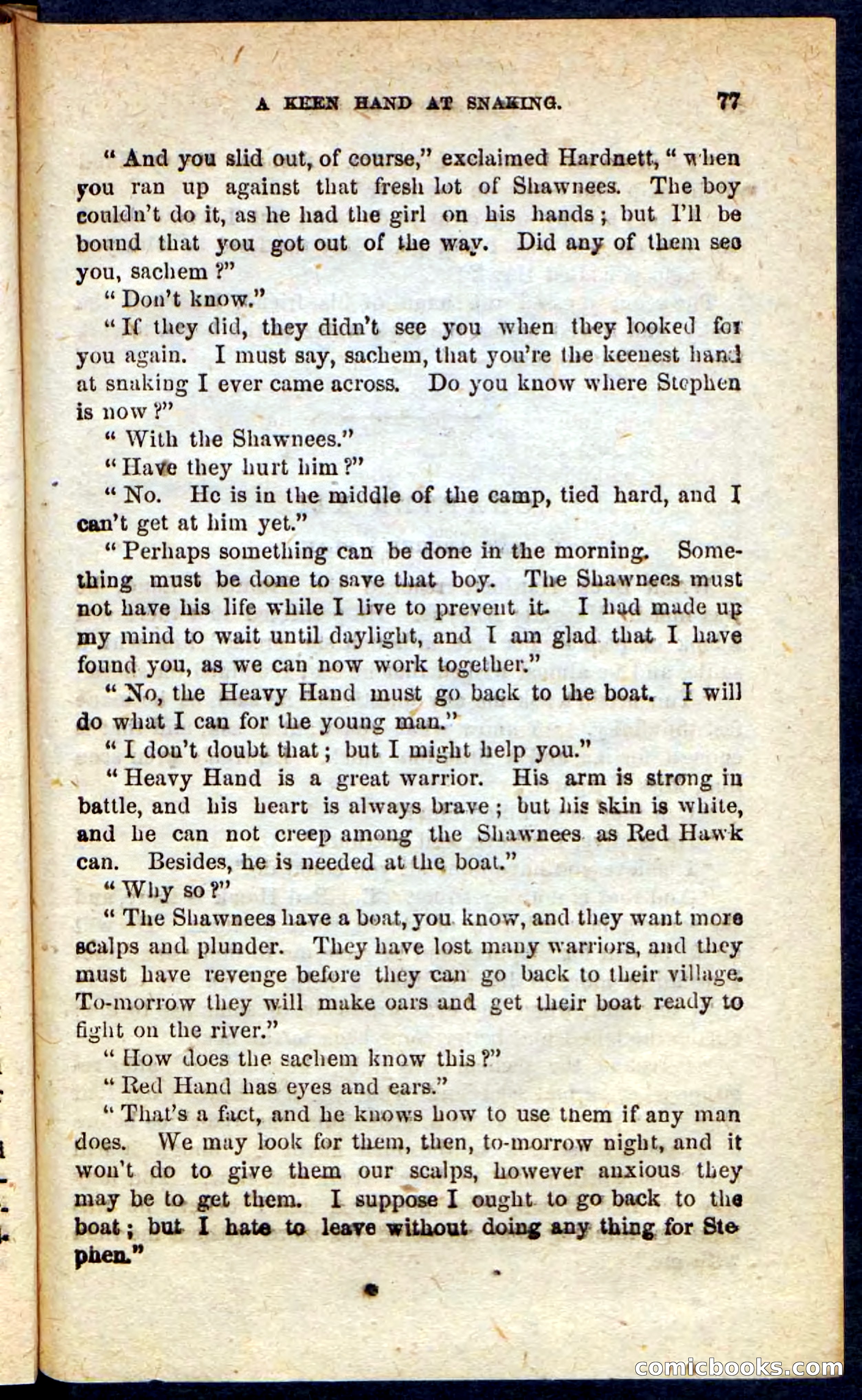 Beadle's Pocket Novels: The Scioto Scouts — page 73 of 100