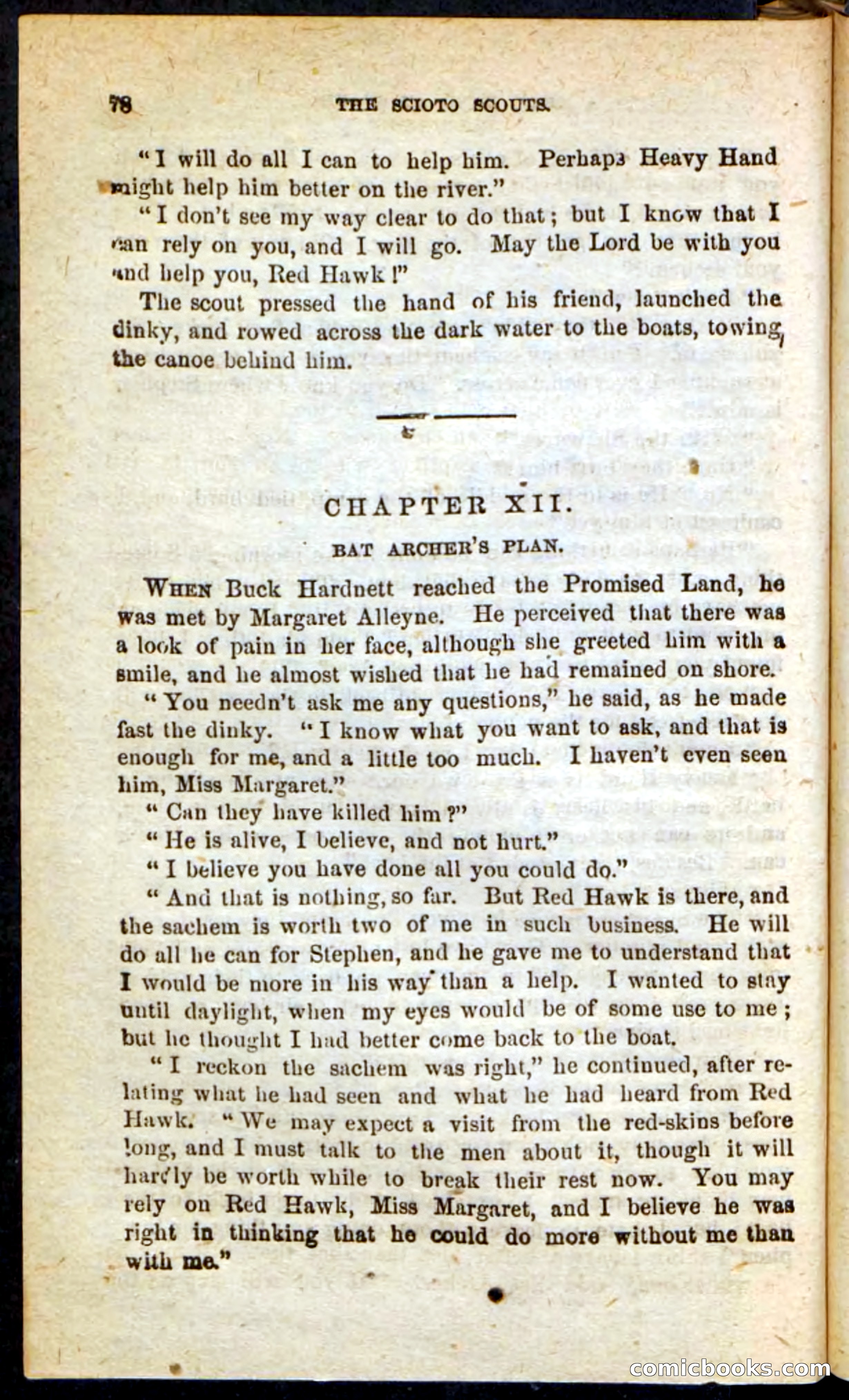 Beadle's Pocket Novels: The Scioto Scouts — page 74 of 100