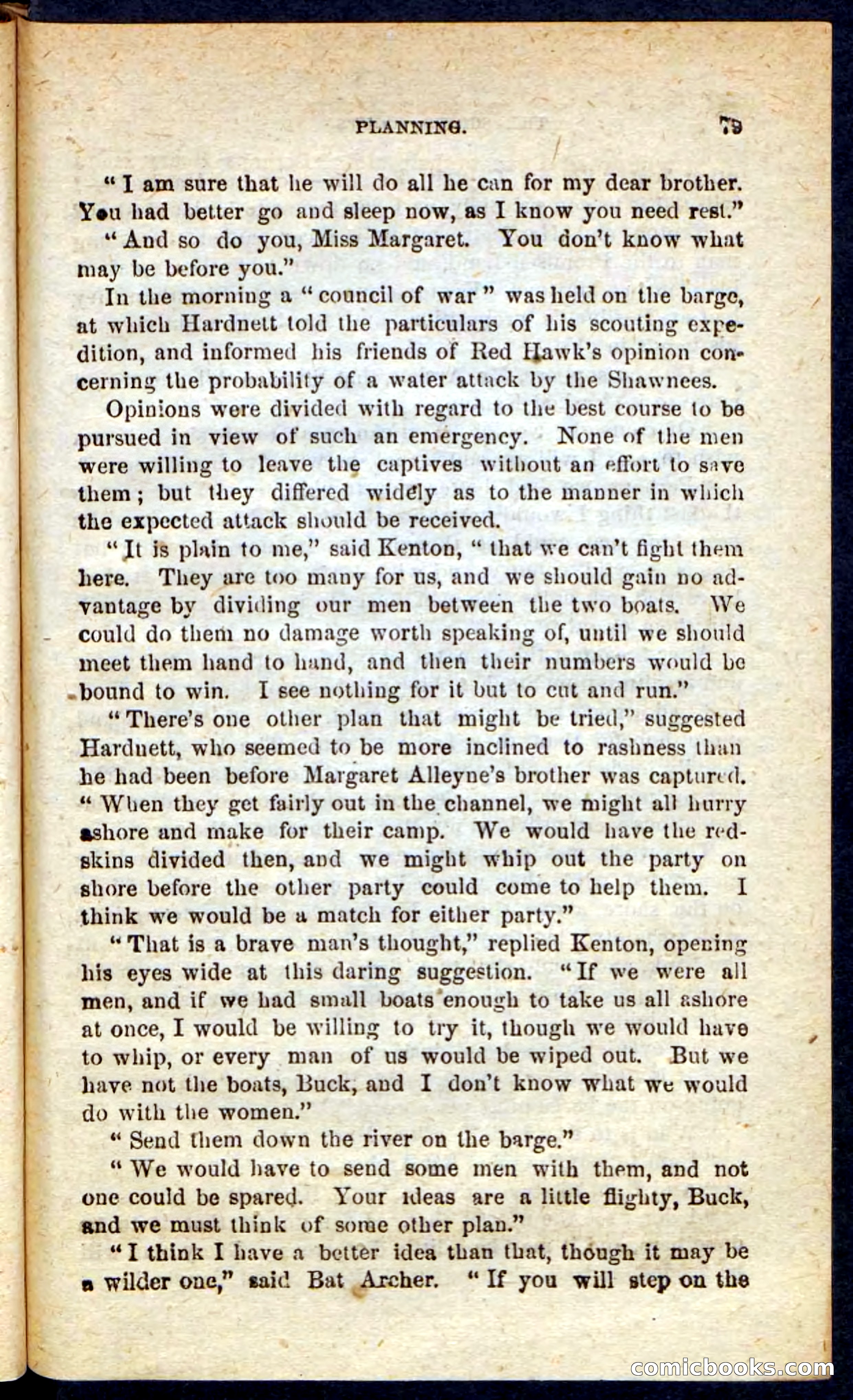 Beadle's Pocket Novels: The Scioto Scouts — page 75 of 100