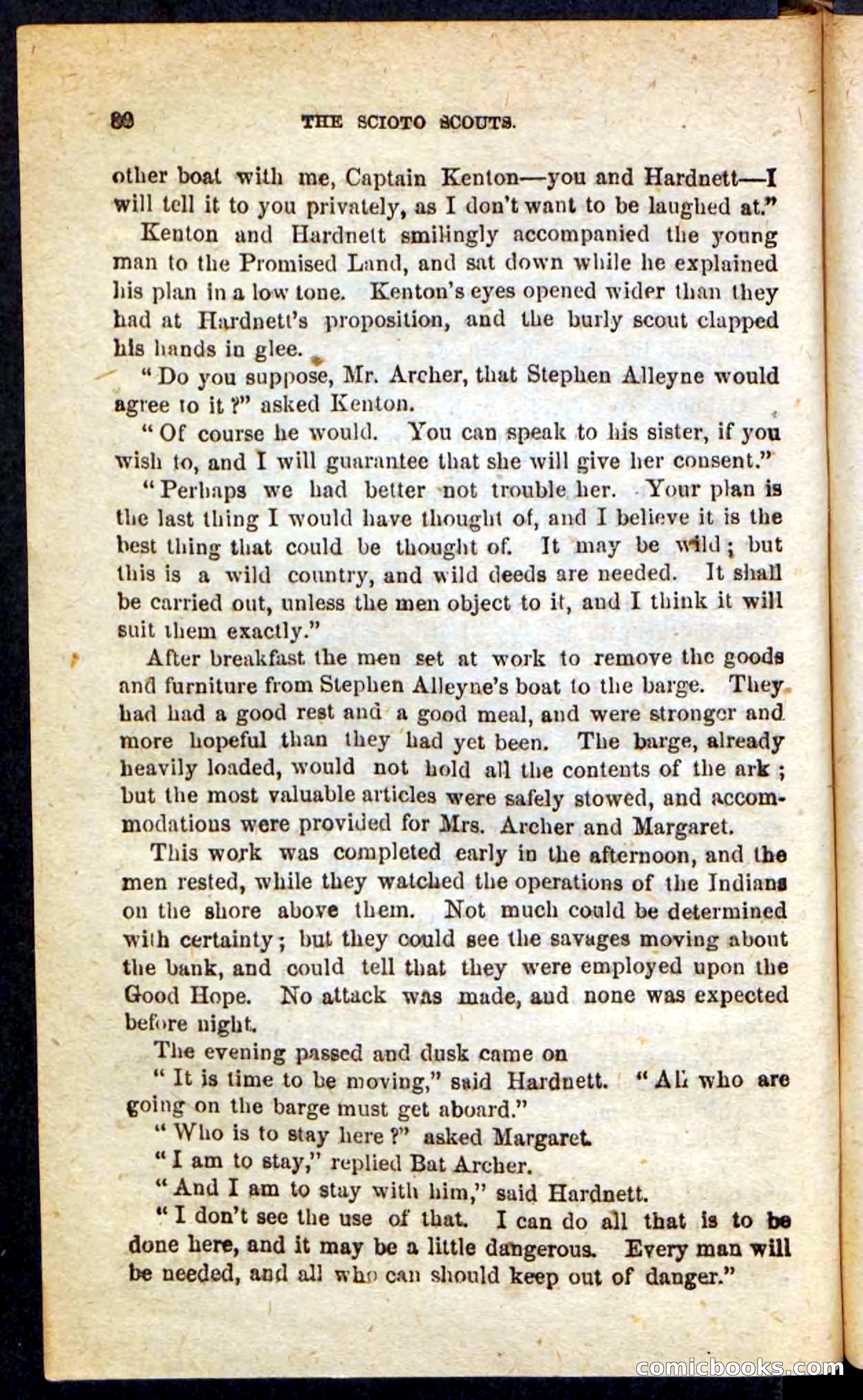 Beadle's Pocket Novels: The Scioto Scouts — page 76 of 100