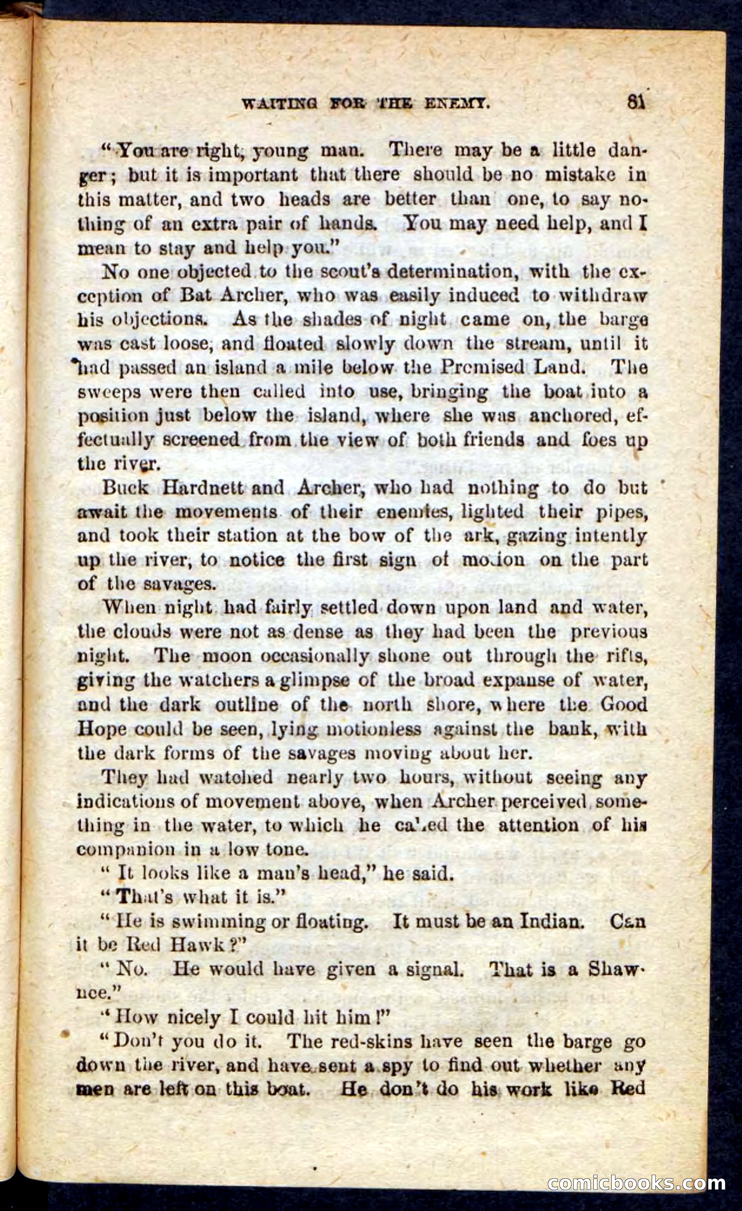 Beadle's Pocket Novels: The Scioto Scouts — page 77 of 100