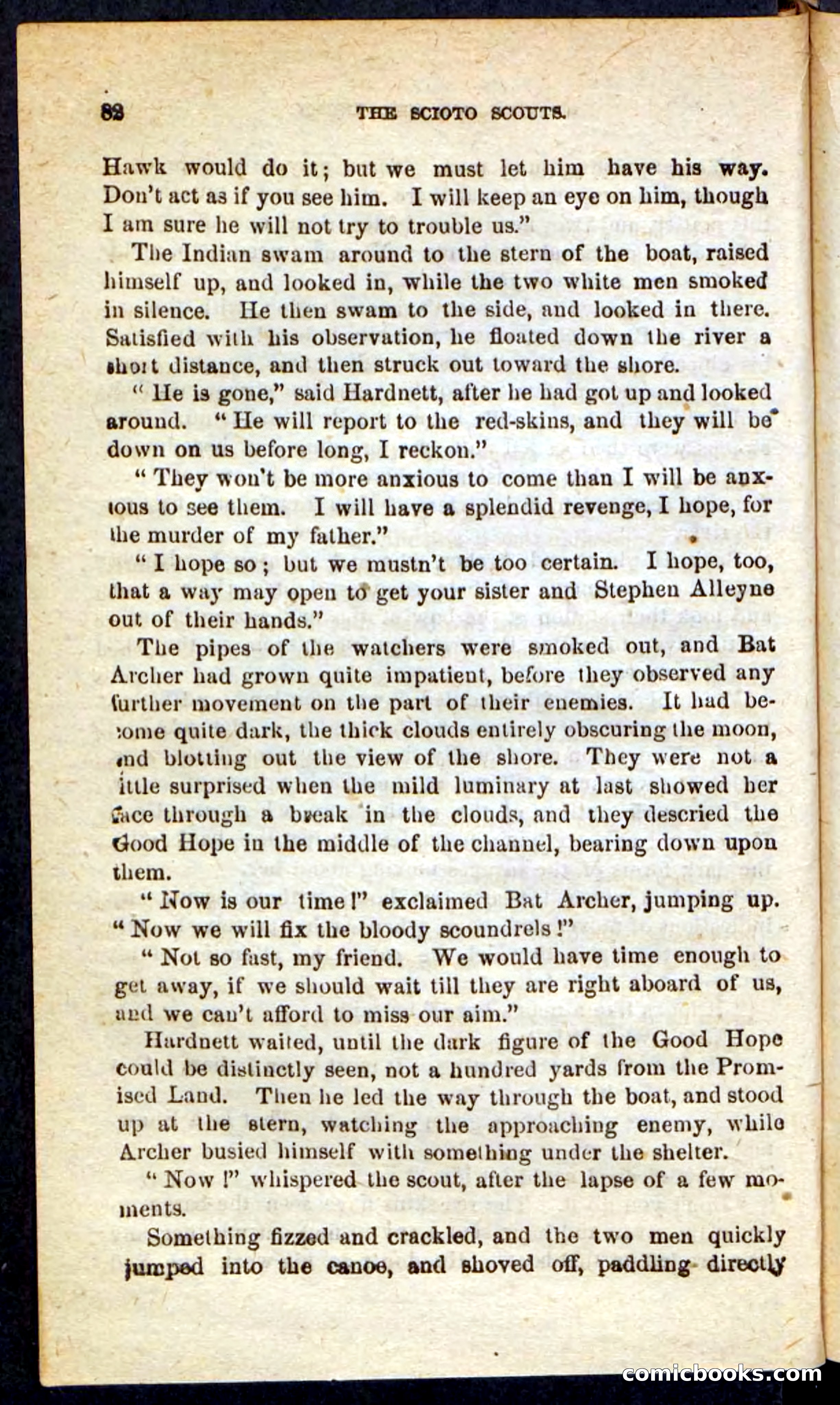 Beadle's Pocket Novels: The Scioto Scouts — page 78 of 100