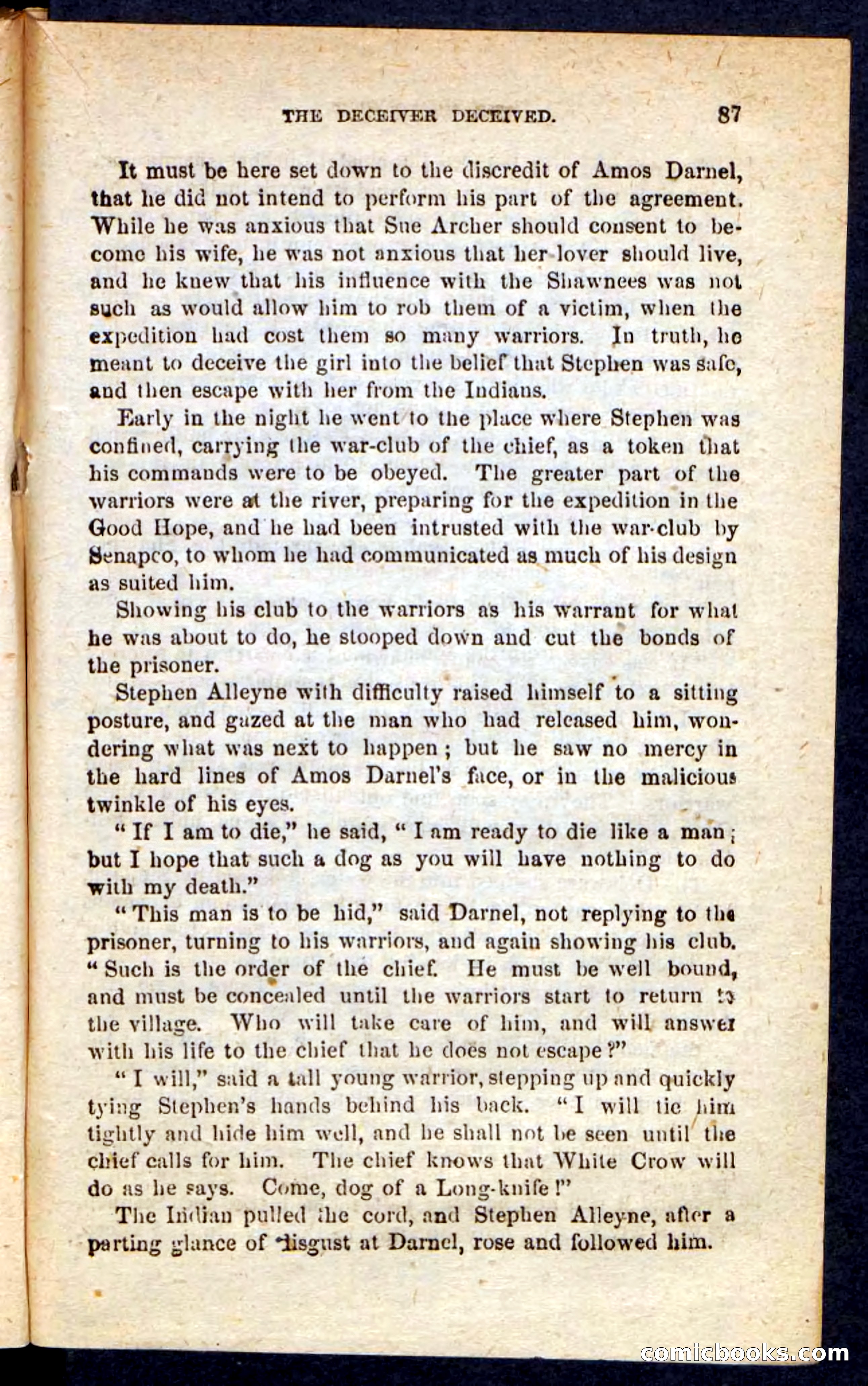 Beadle's Pocket Novels: The Scioto Scouts — page 83 of 100