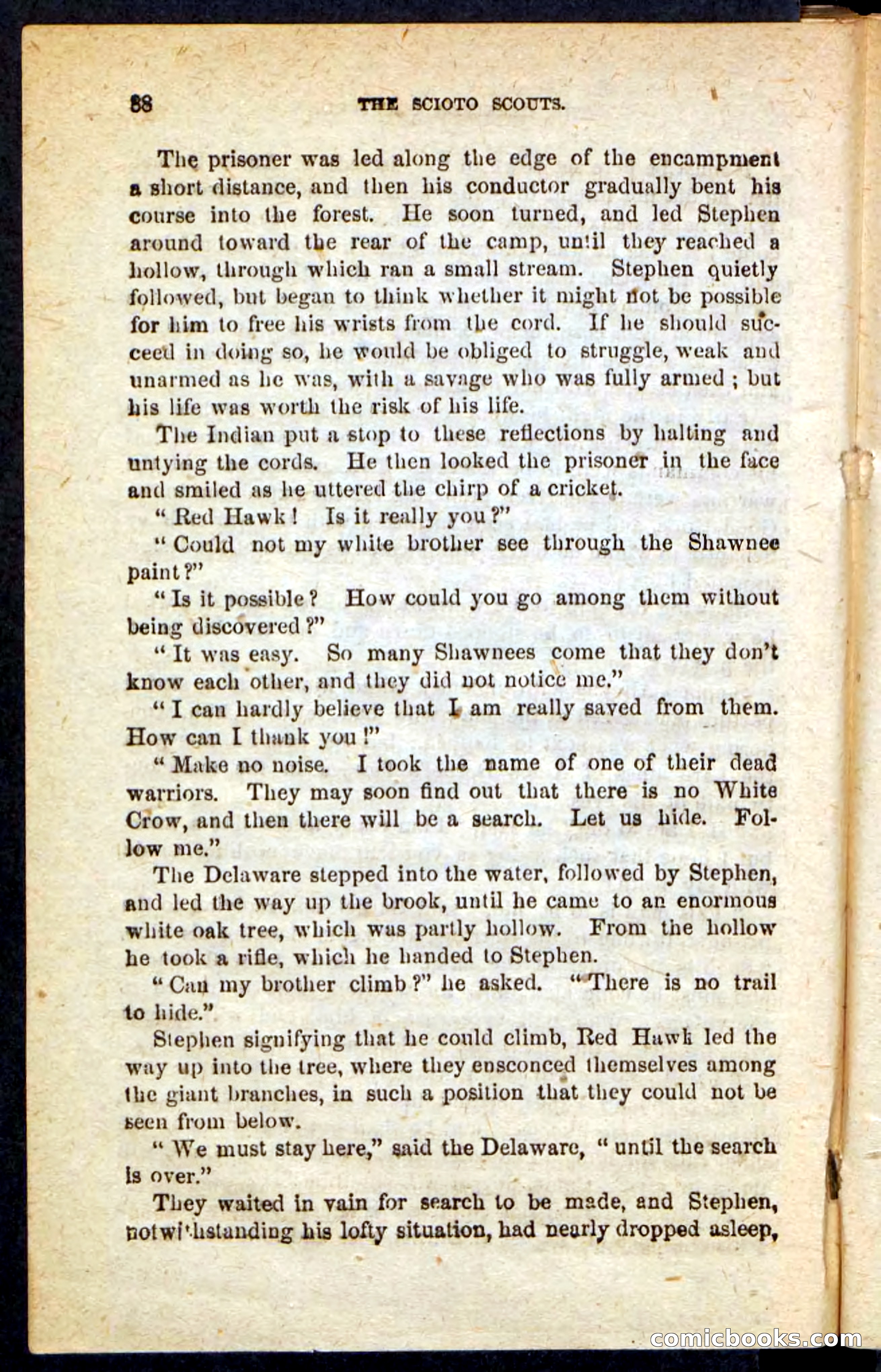 Beadle's Pocket Novels: The Scioto Scouts — page 84 of 100