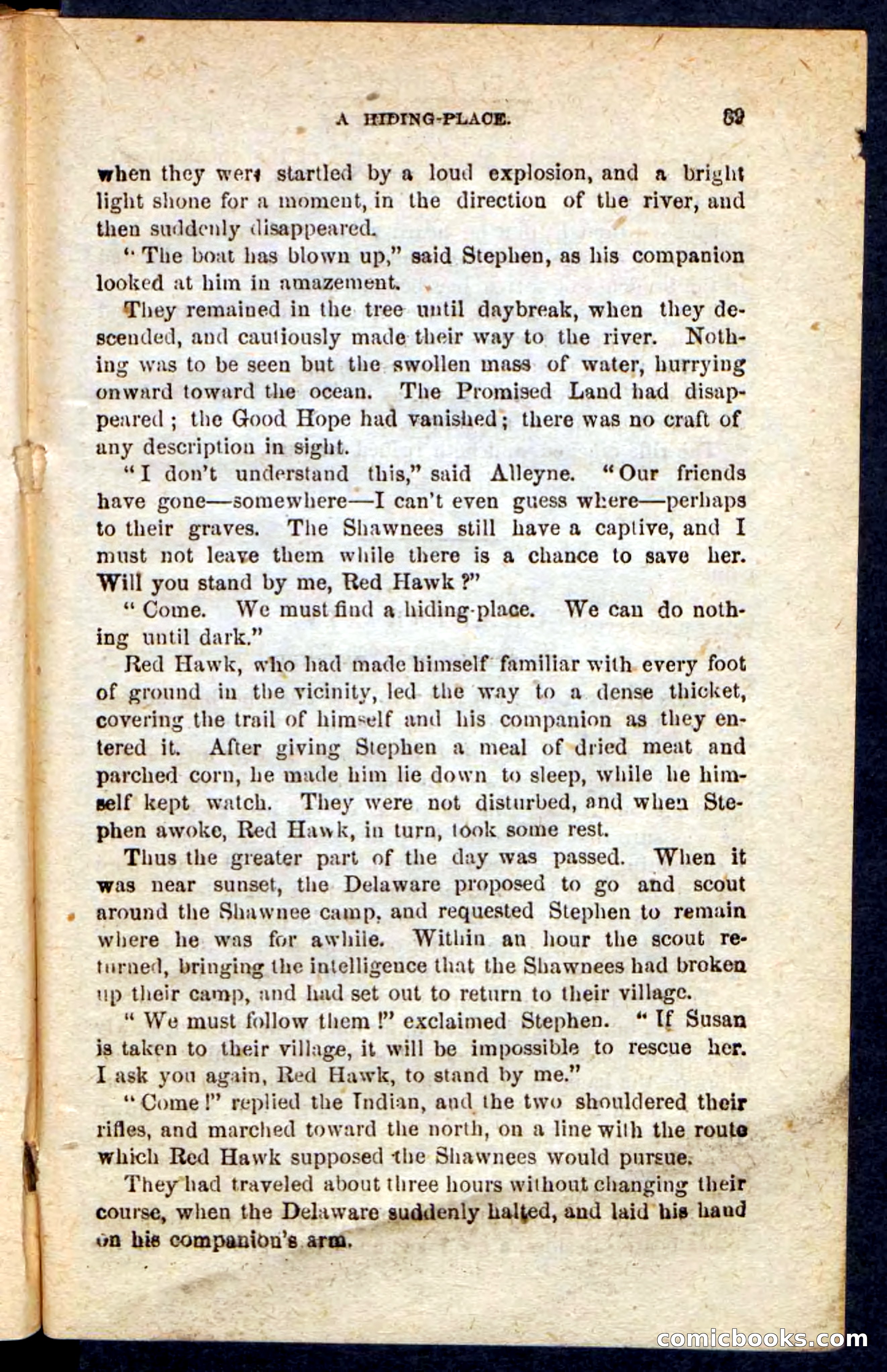 Beadle's Pocket Novels: The Scioto Scouts — page 85 of 100