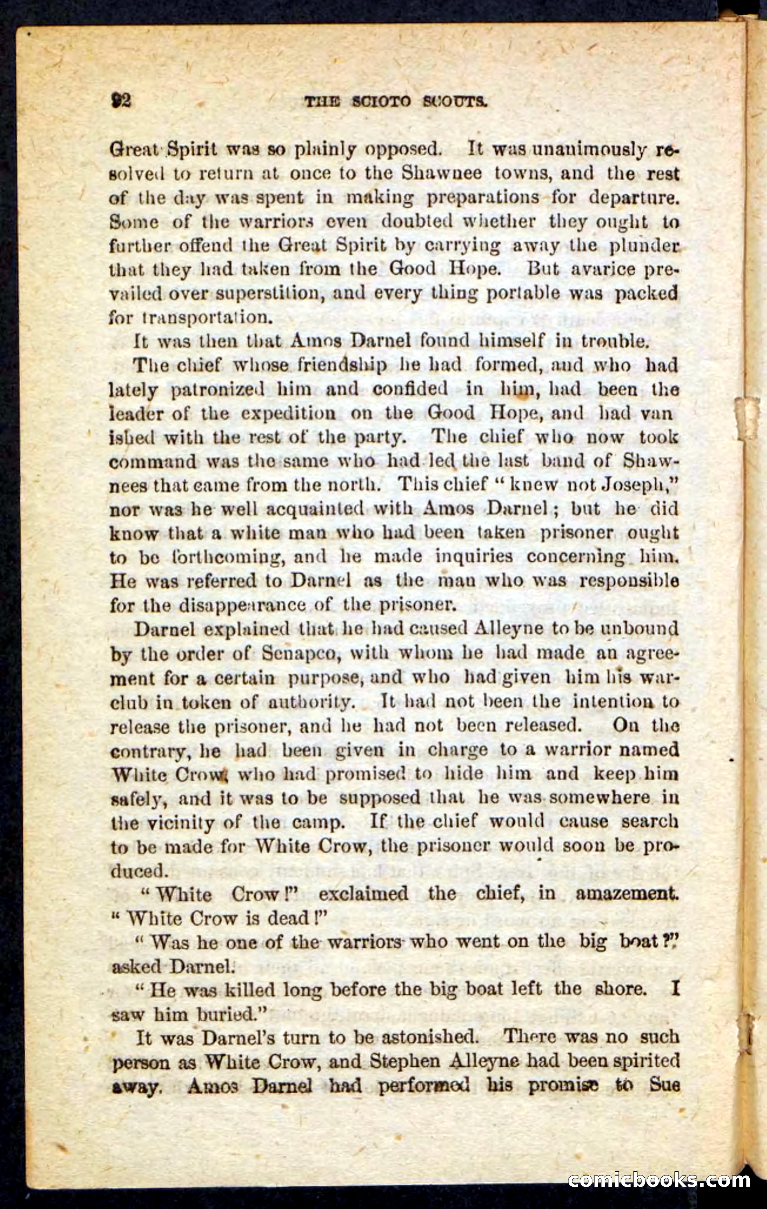 Beadle's Pocket Novels: The Scioto Scouts — page 88 of 100