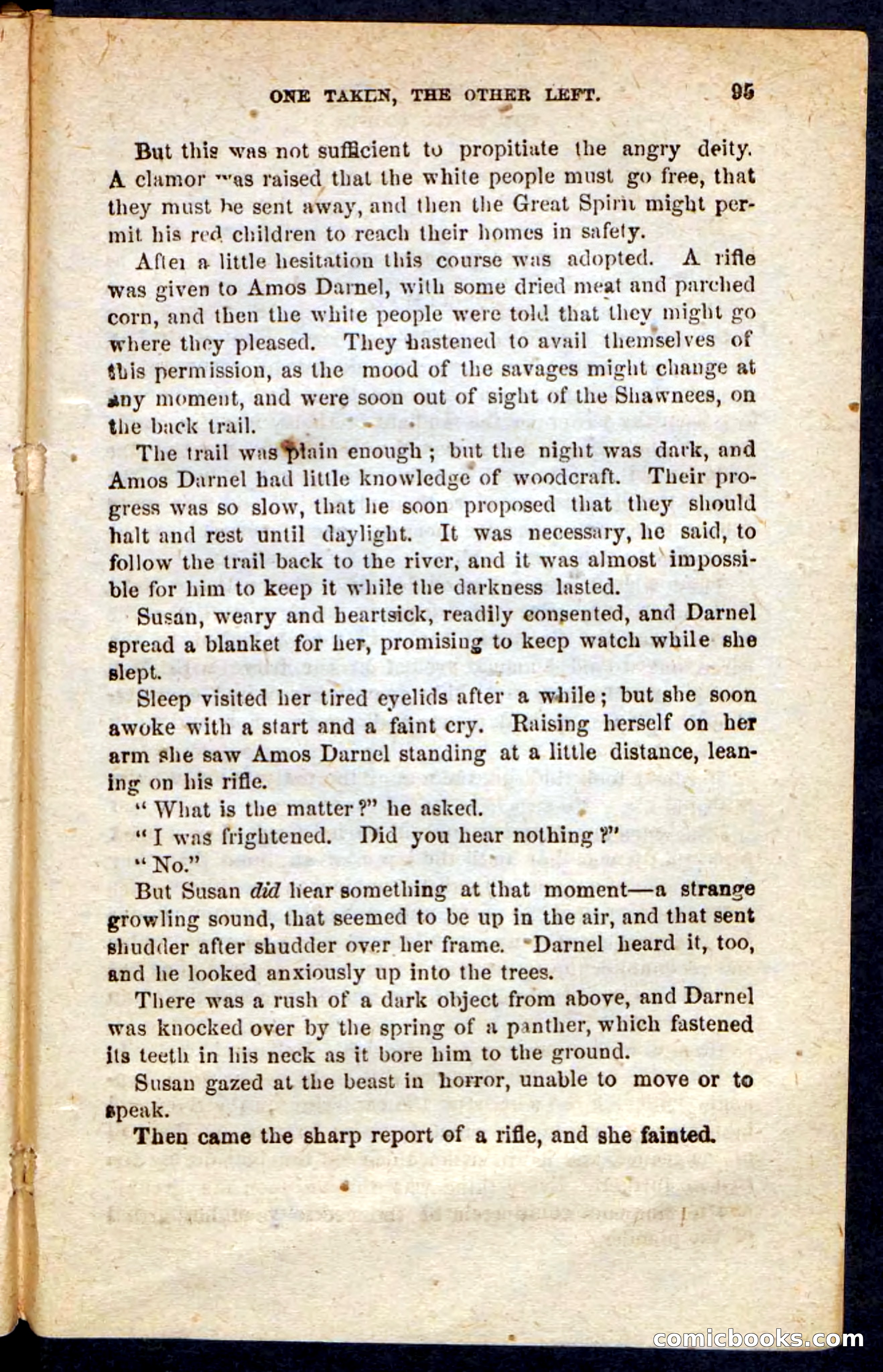 Beadle's Pocket Novels: The Scioto Scouts — page 91 of 100
