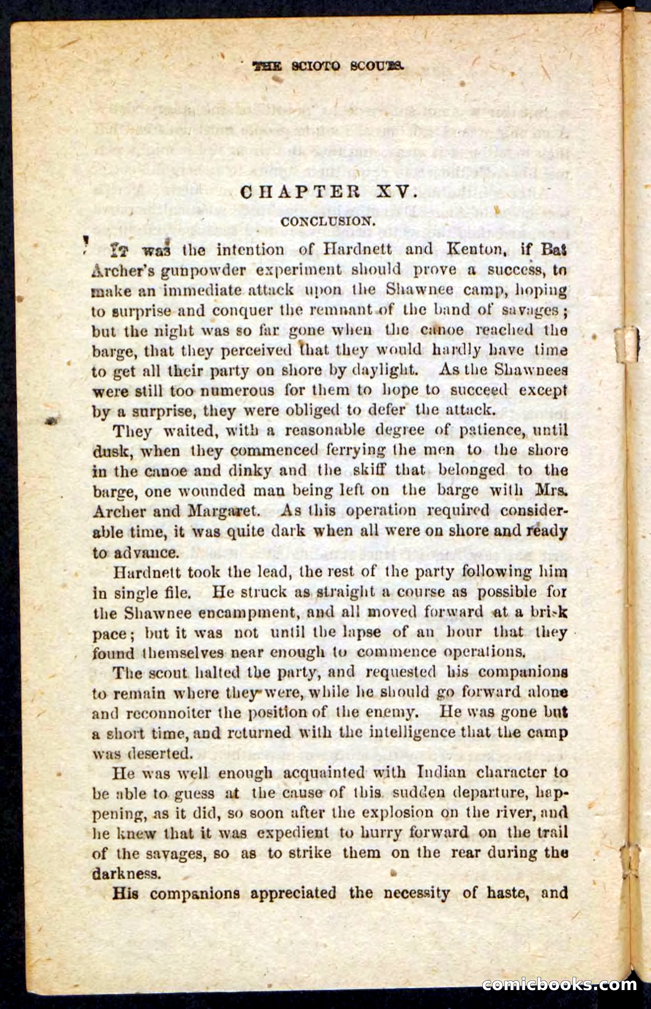 Beadle's Pocket Novels: The Scioto Scouts — page 92 of 100