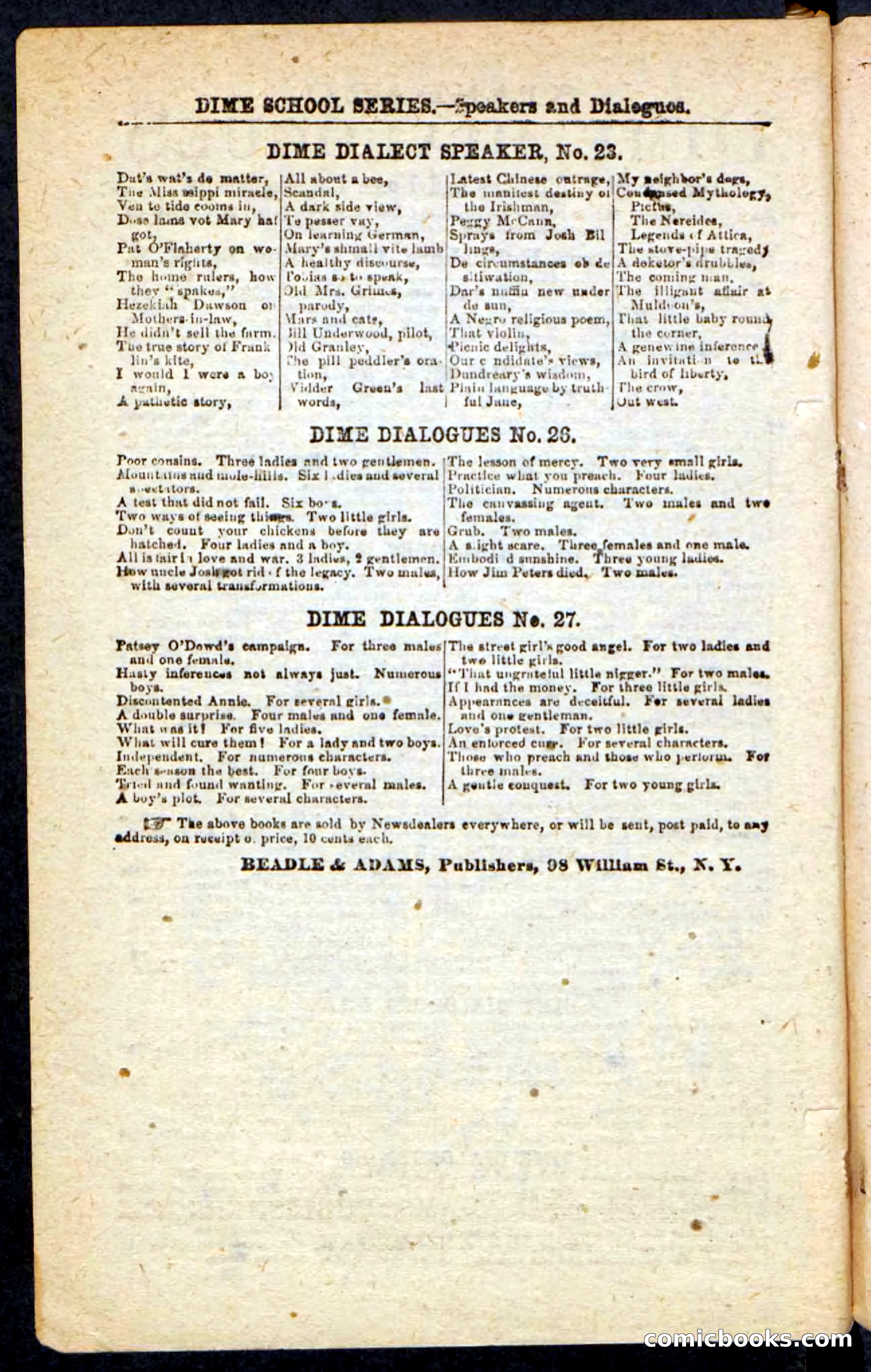 Beadle's Pocket Novels: The Scioto Scouts — page 98 of 100
