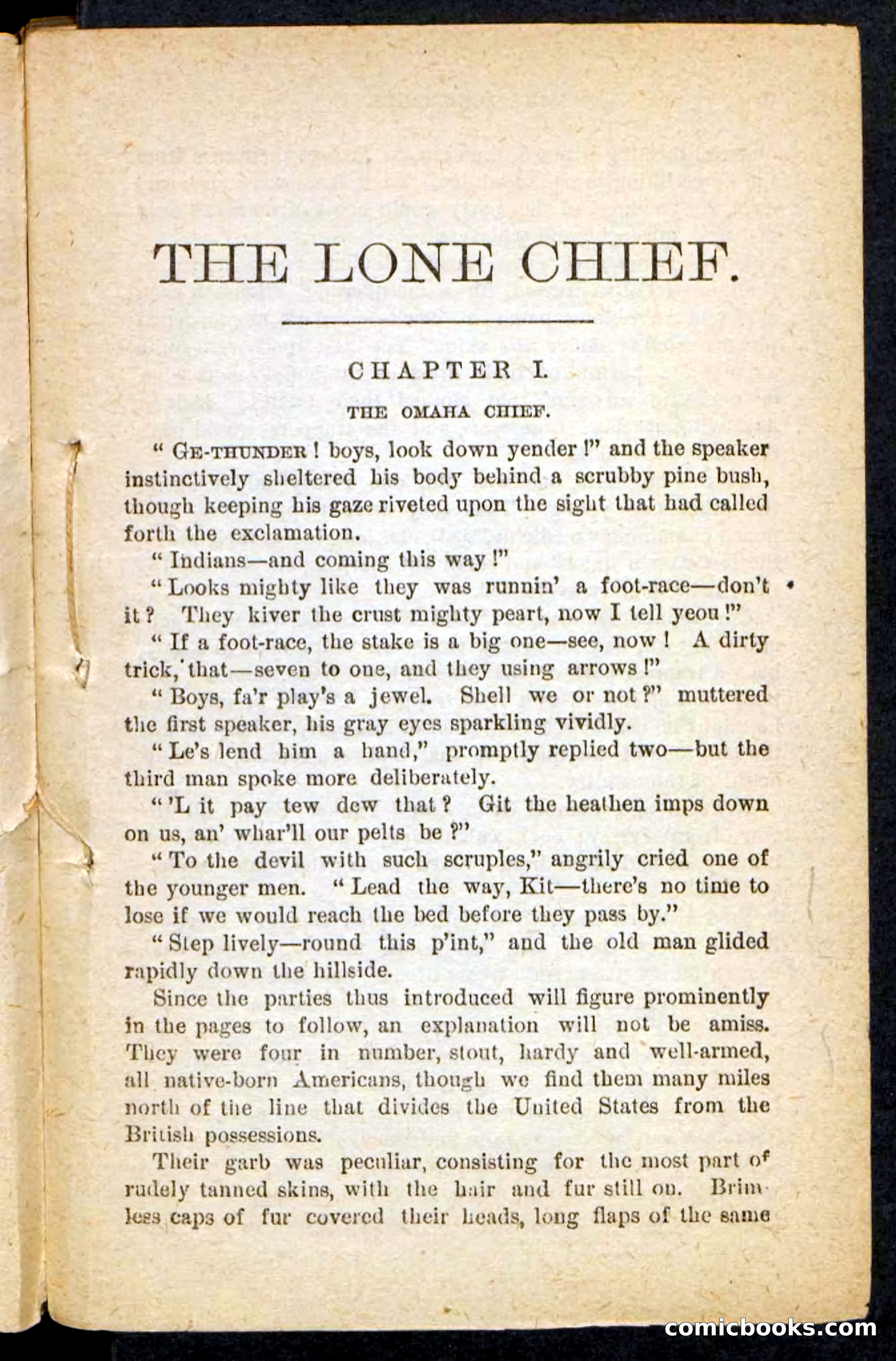The Lone Chief — page 5 of 100