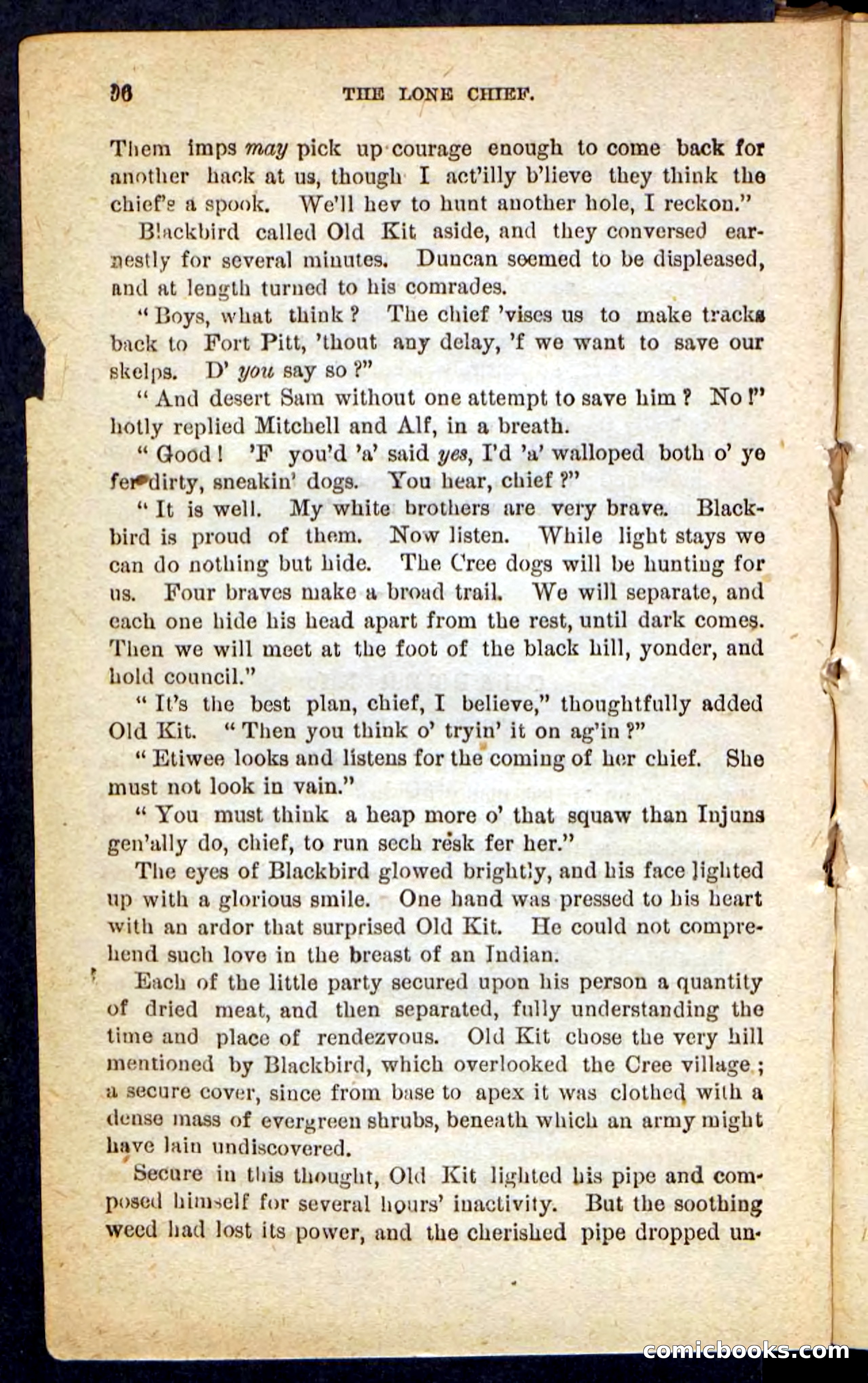 The Lone Chief — page 92 of 100