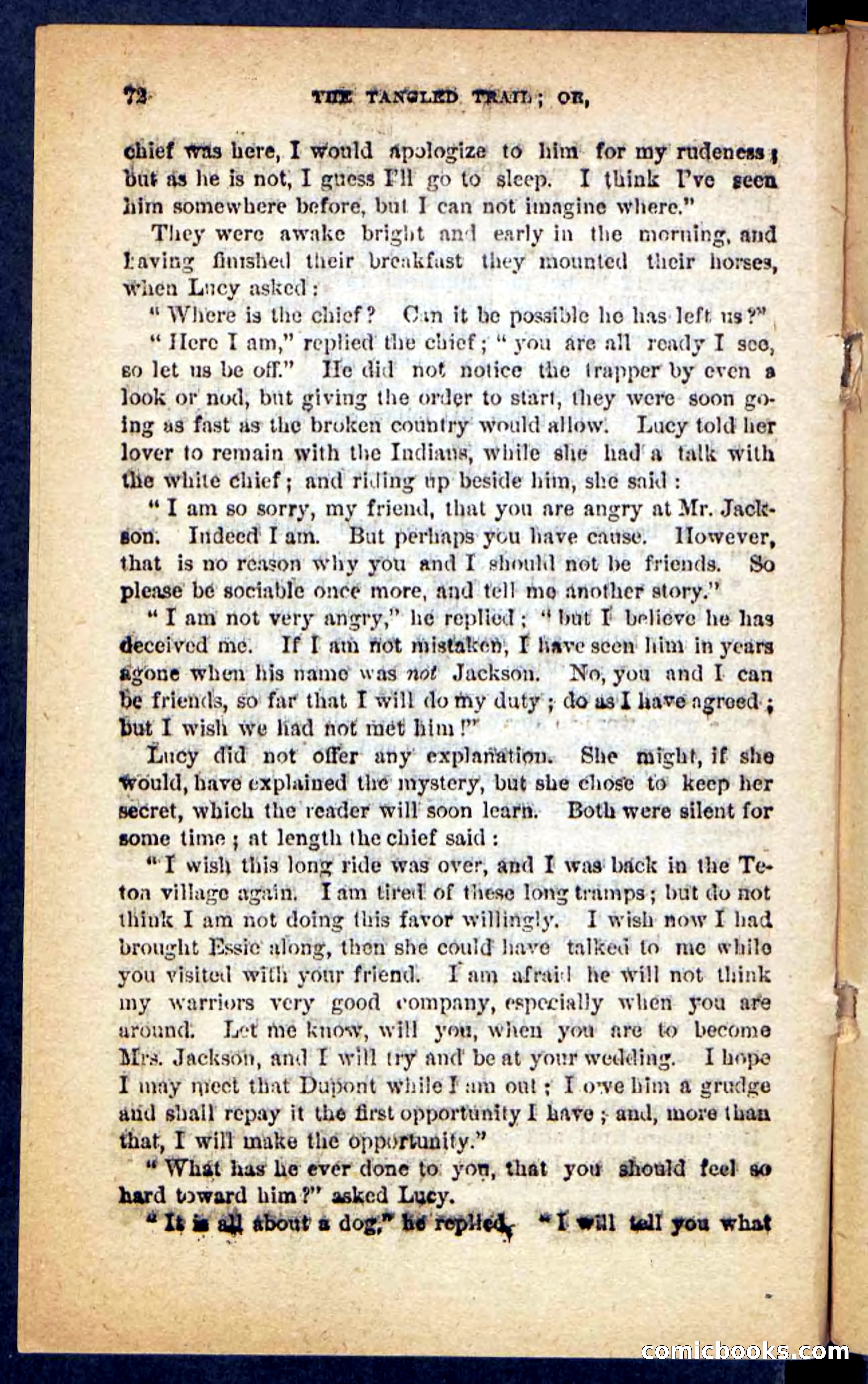 The Tangled Trail — page 68 of 100