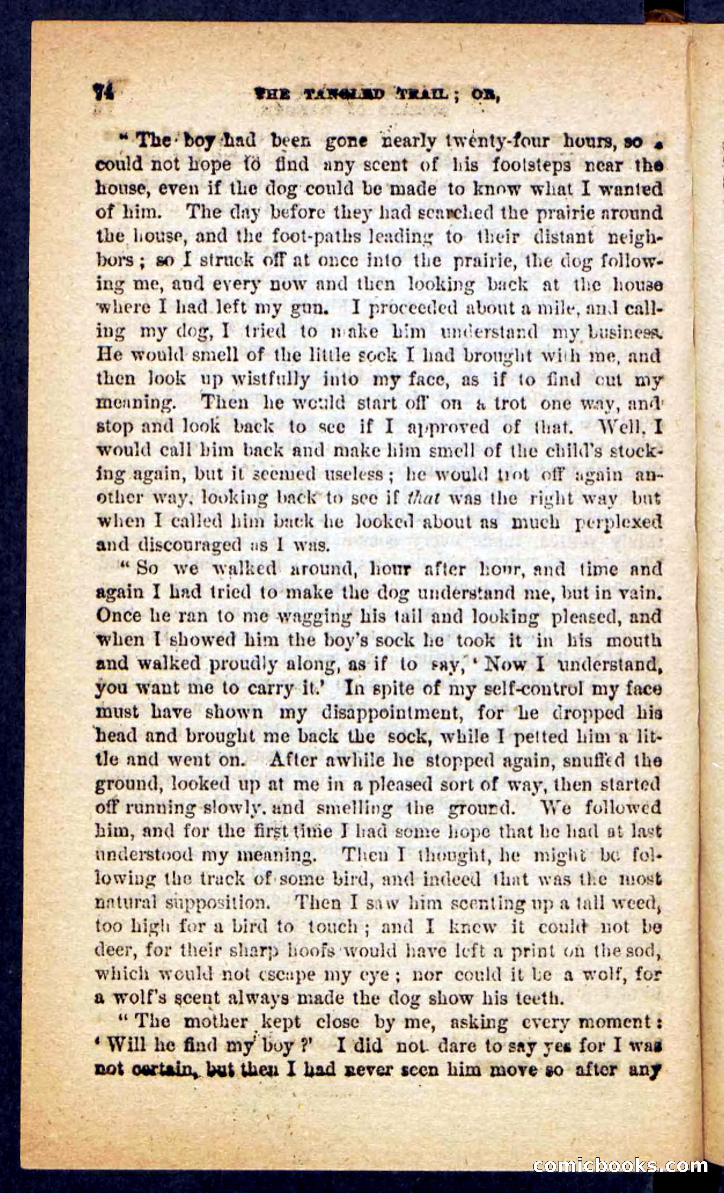 The Tangled Trail — page 70 of 100