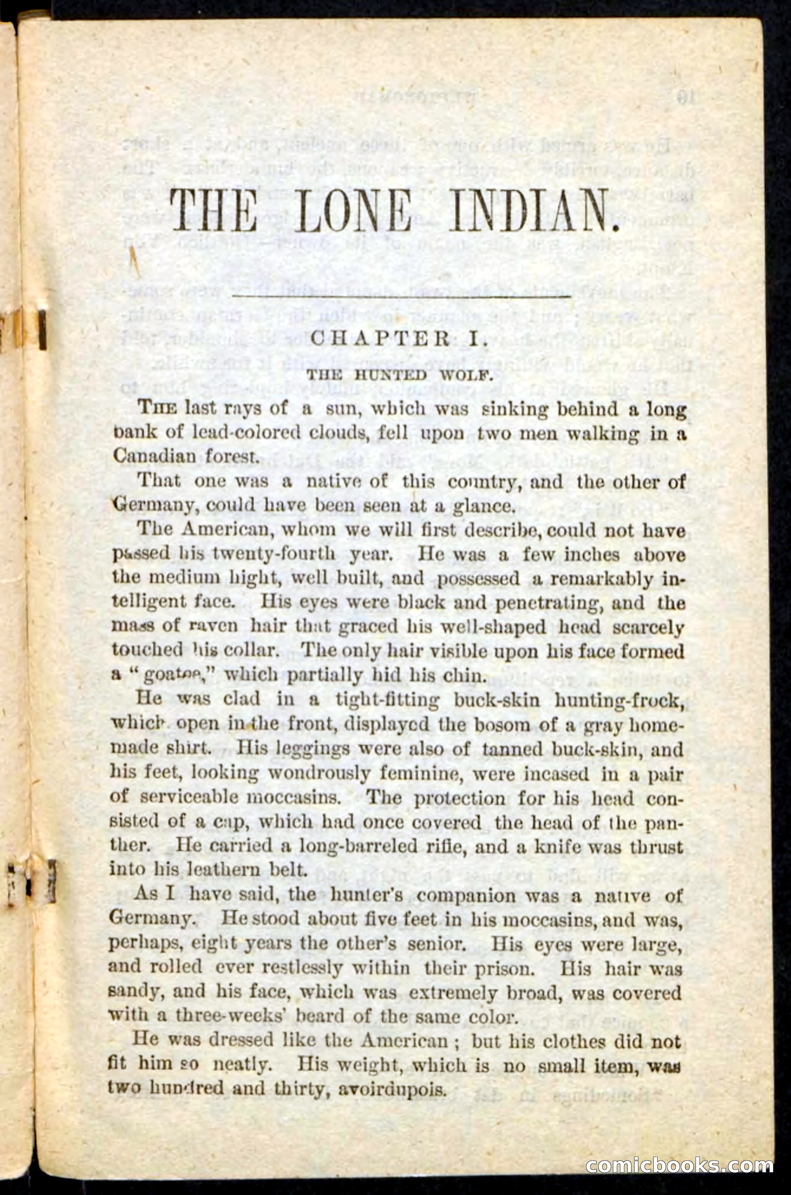 The Lone Indian — page 5 of 100