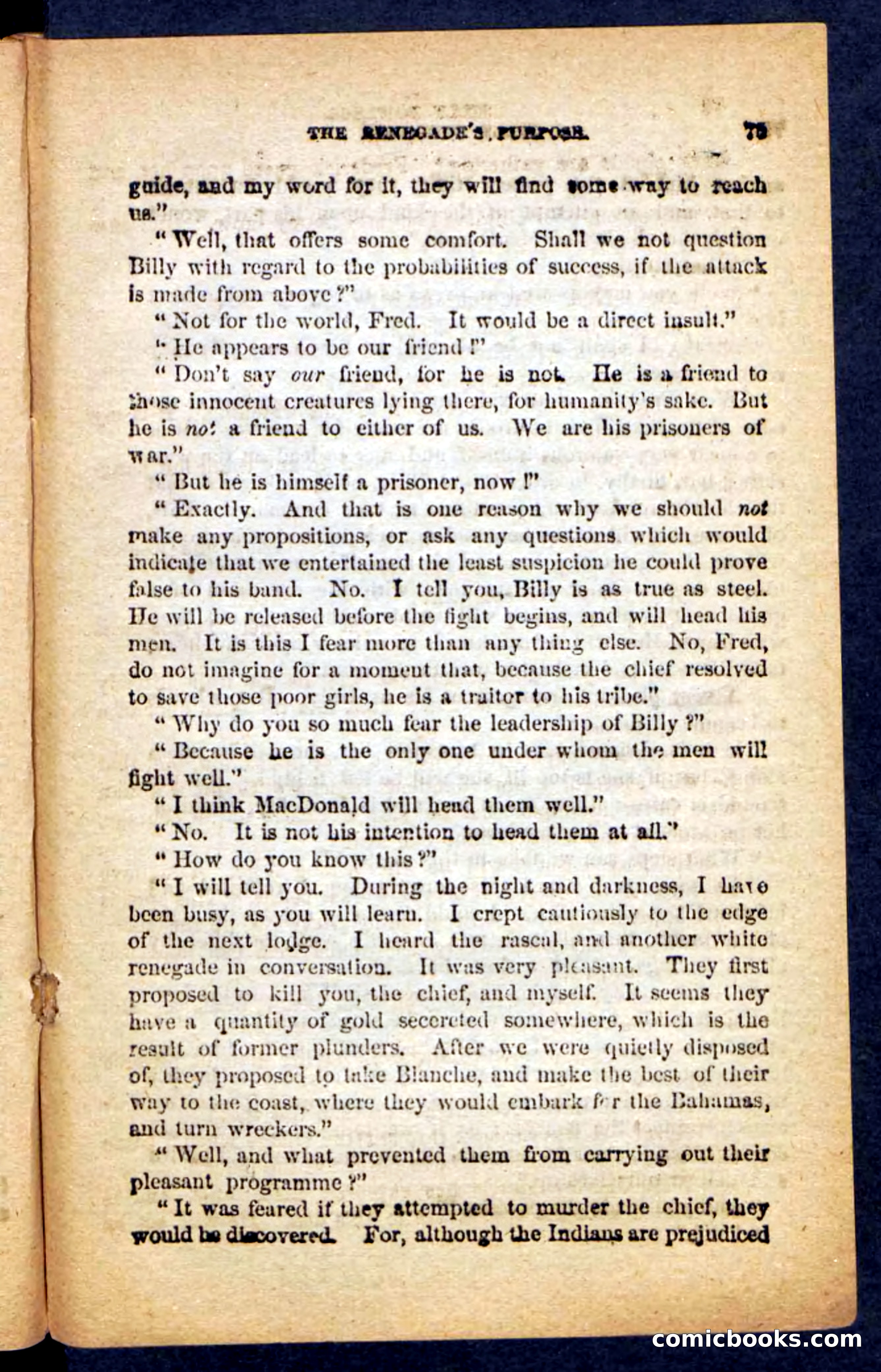 Beadle's Pocket Novels No. 152 — page 71 of 100