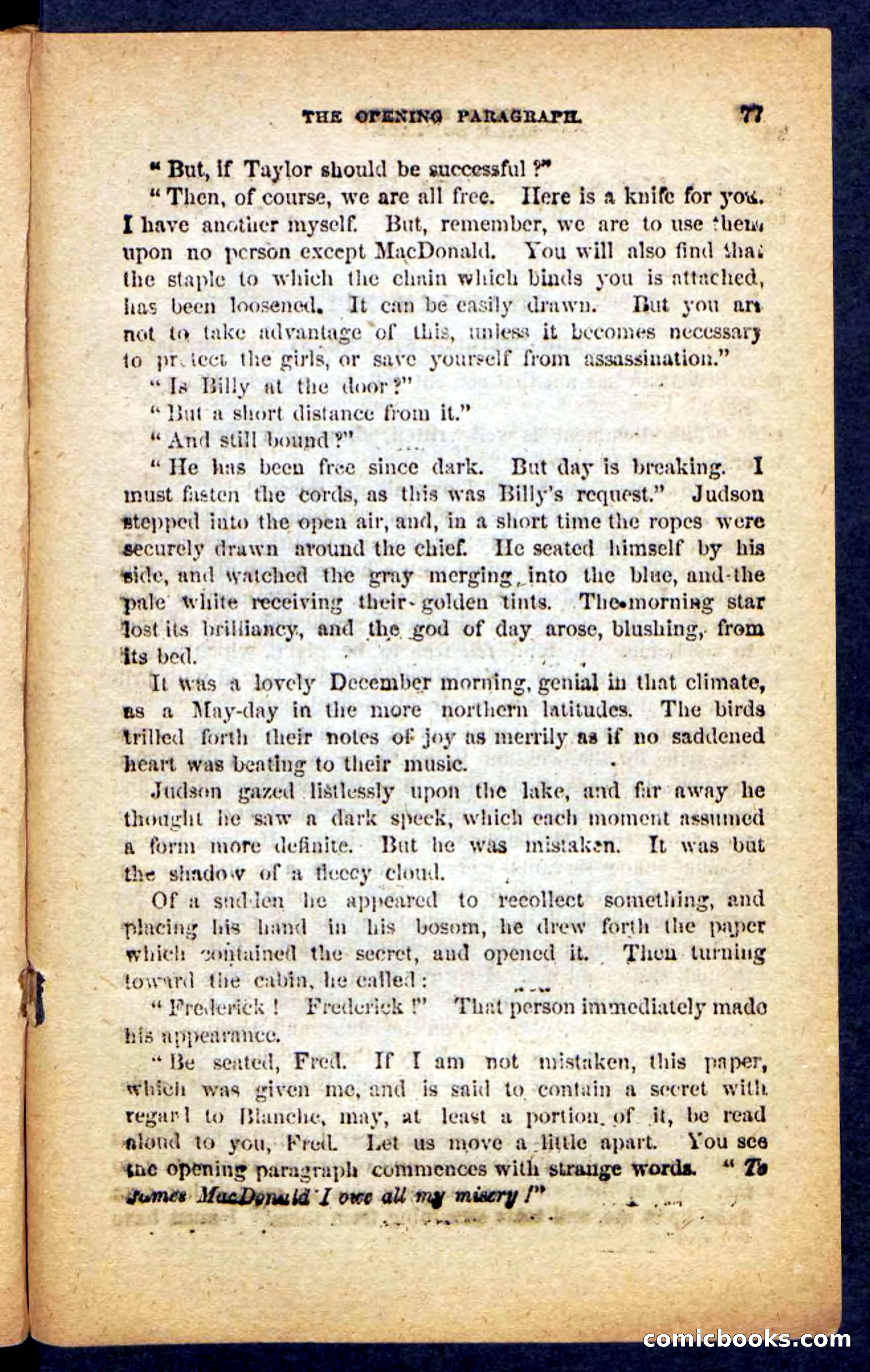 Beadle's Pocket Novels No. 152 — page 73 of 100