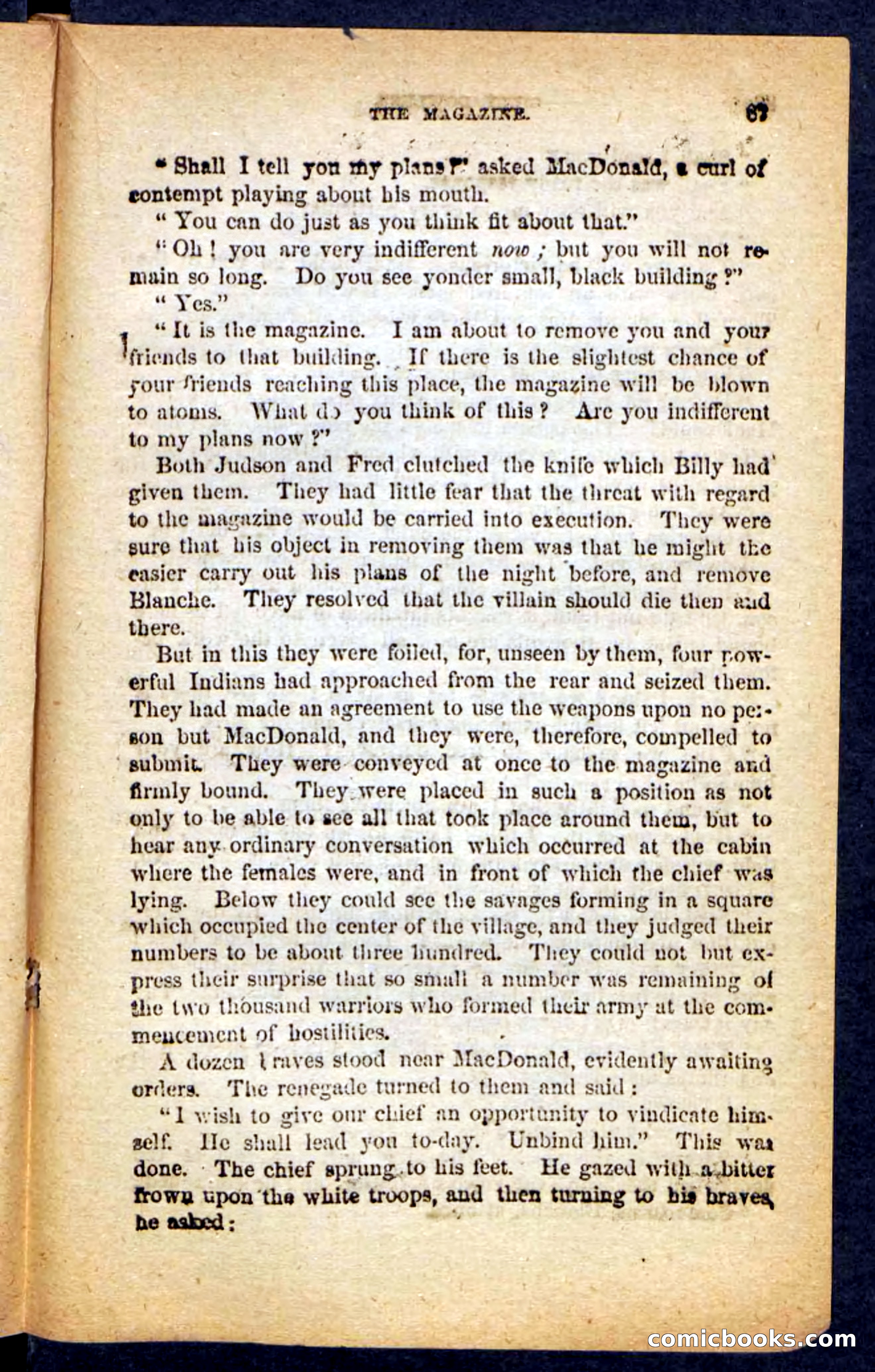 Beadle's Pocket Novels No. 152 — page 83 of 100