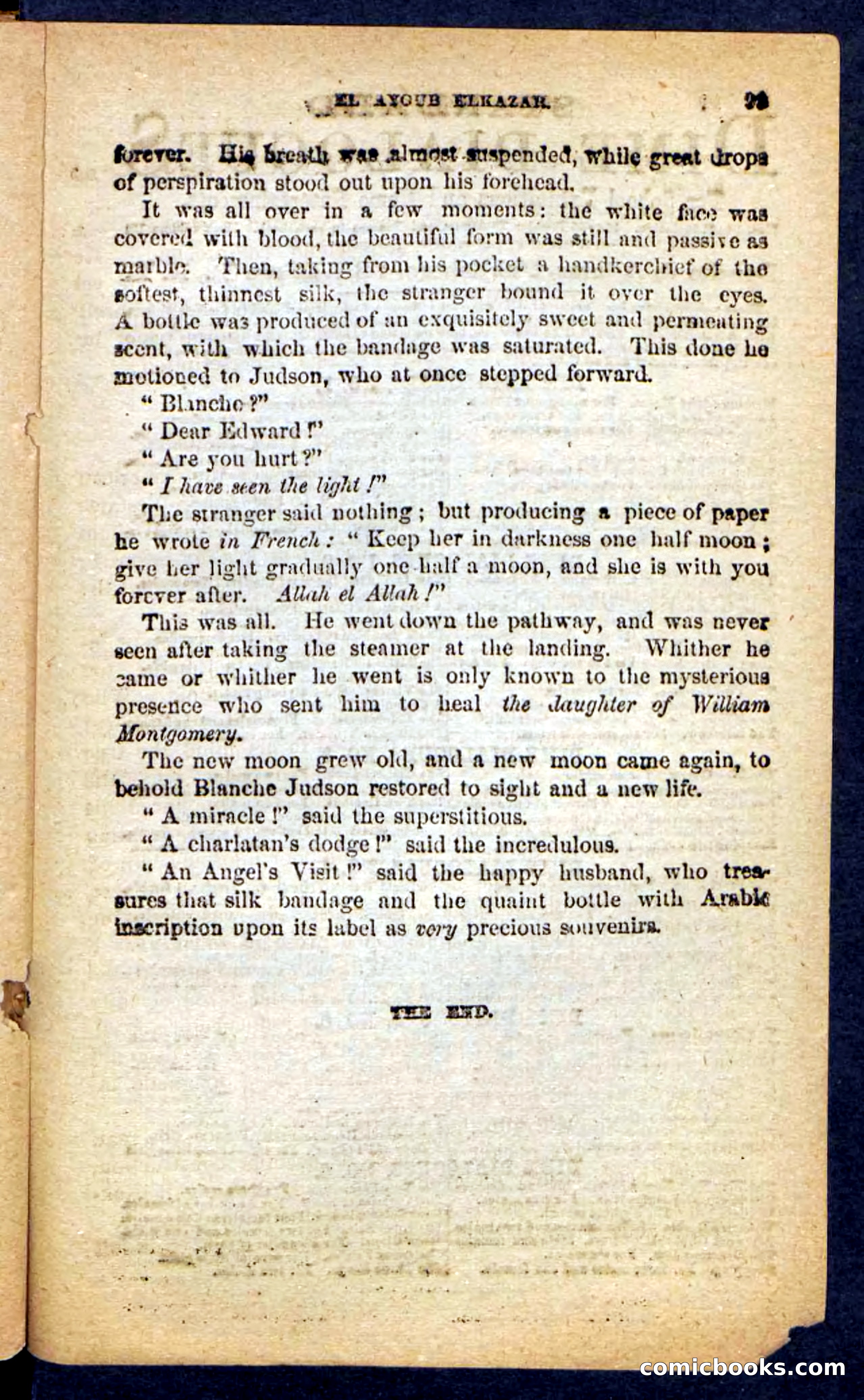 Beadle's Pocket Novels No. 152 — page 95 of 100