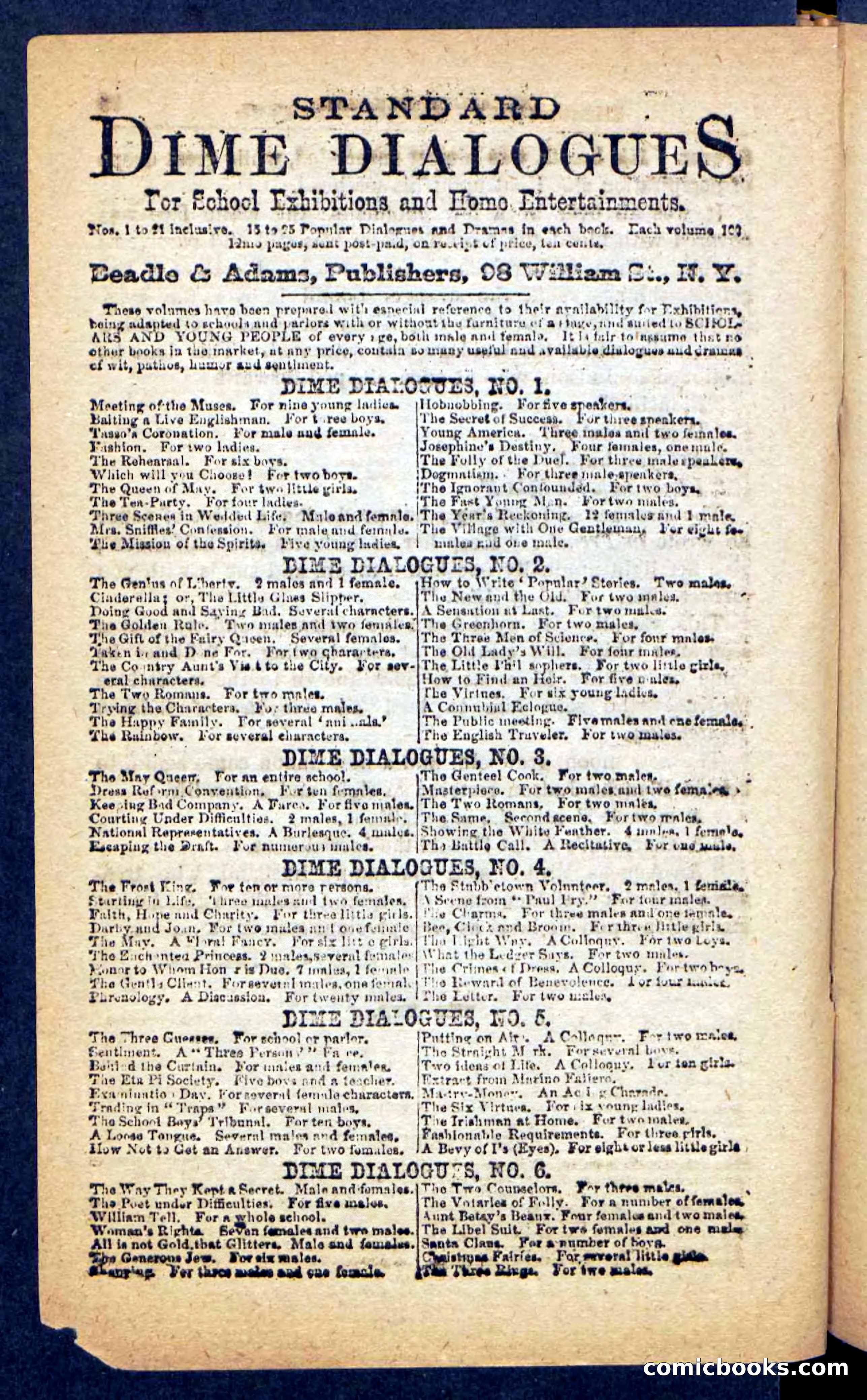 Beadle's Pocket Novels No. 152 — page 96 of 100