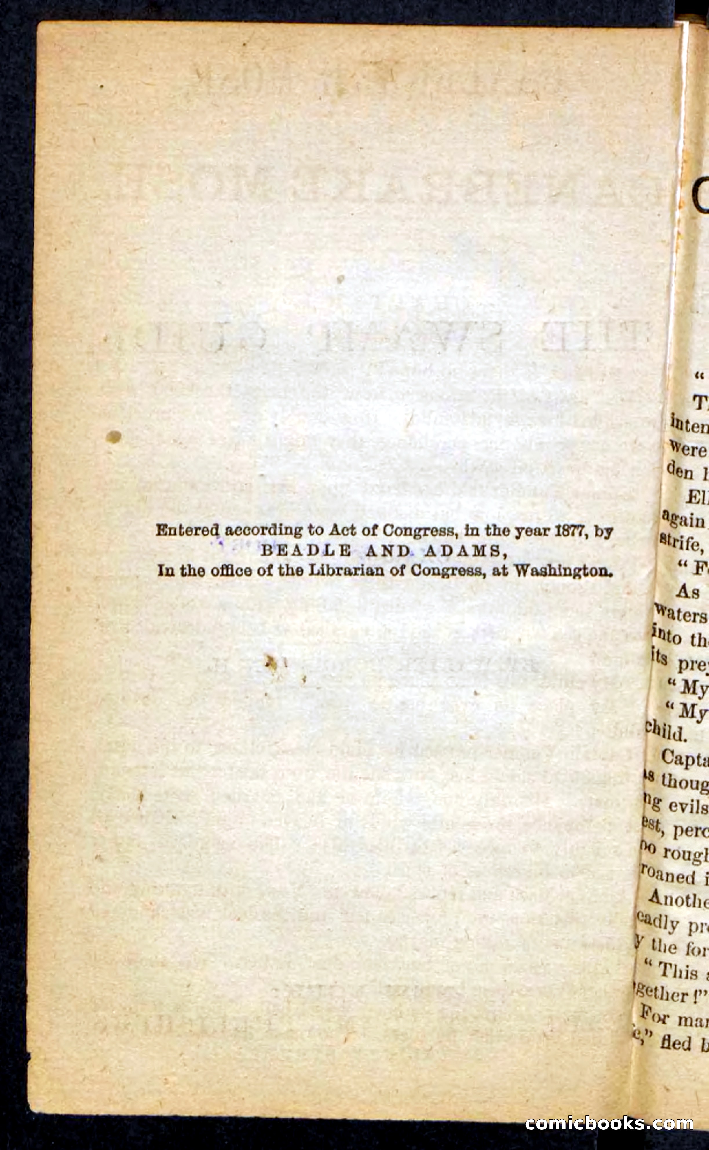 Beadle's Pocket Novels No. 162: Canebrake Mose — page 4 of 100