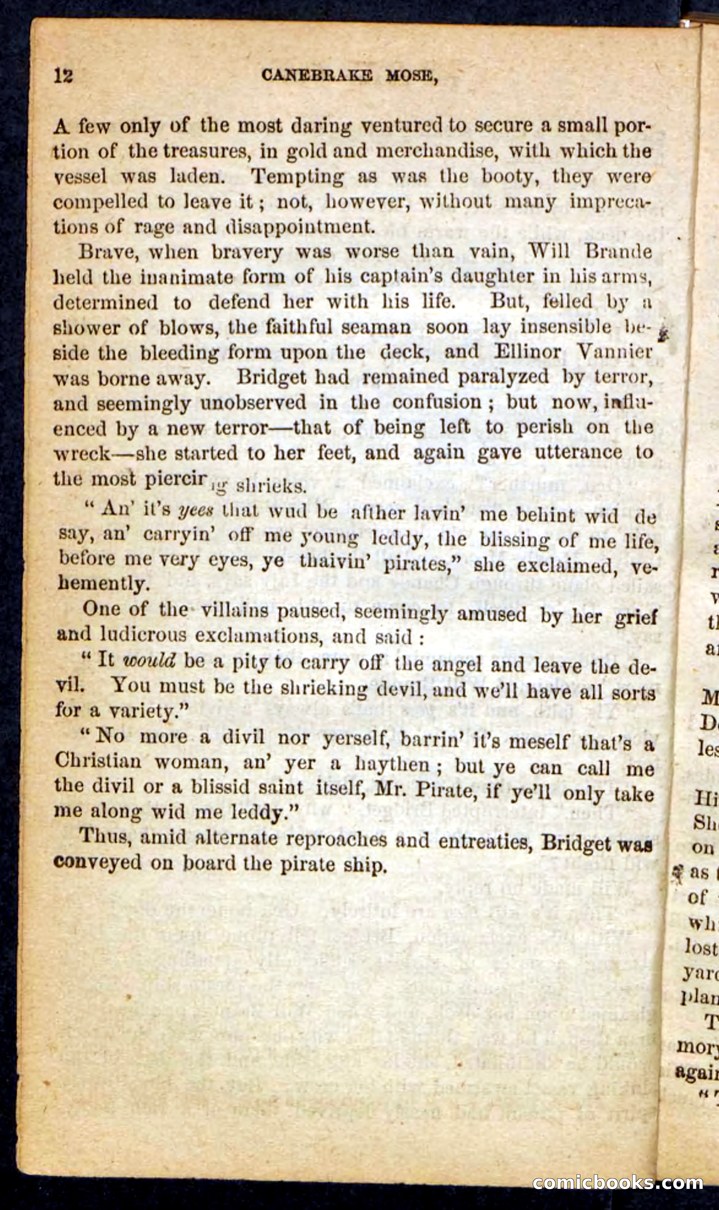 Beadle's Pocket Novels No. 162: Canebrake Mose — page 8 of 100
