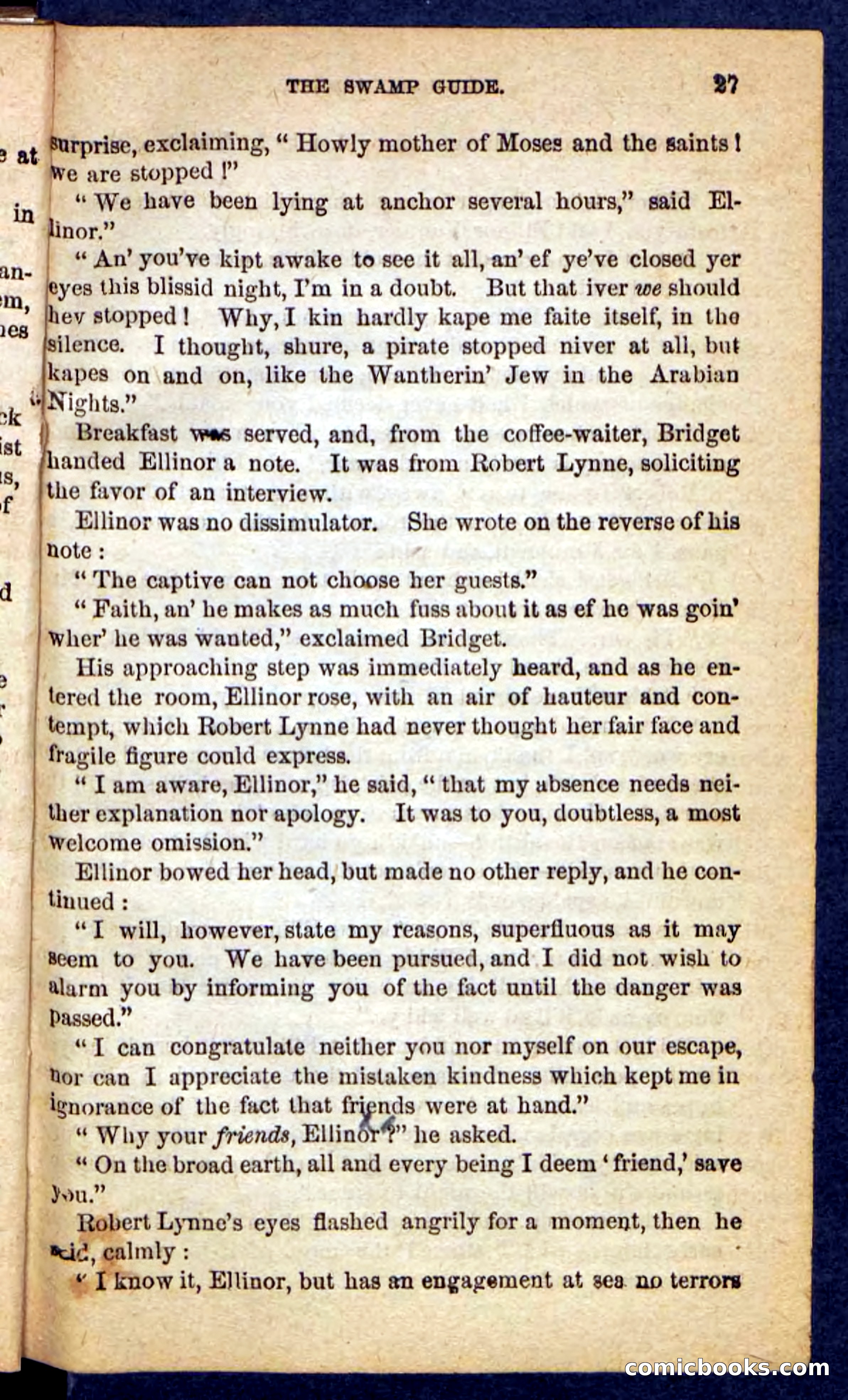 Beadle's Pocket Novels No. 162: Canebrake Mose — page 23 of 100