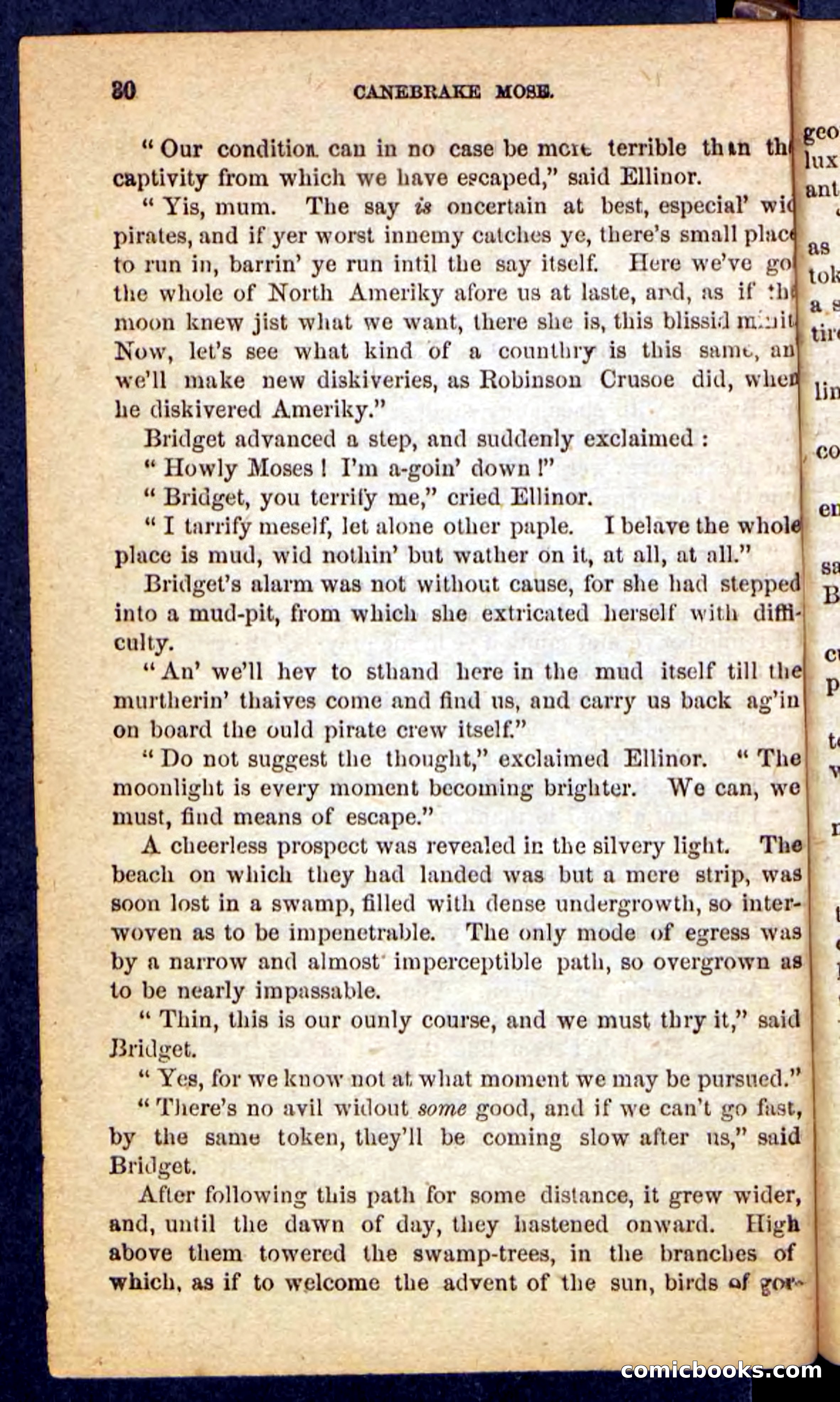 Beadle's Pocket Novels No. 162: Canebrake Mose — page 26 of 100