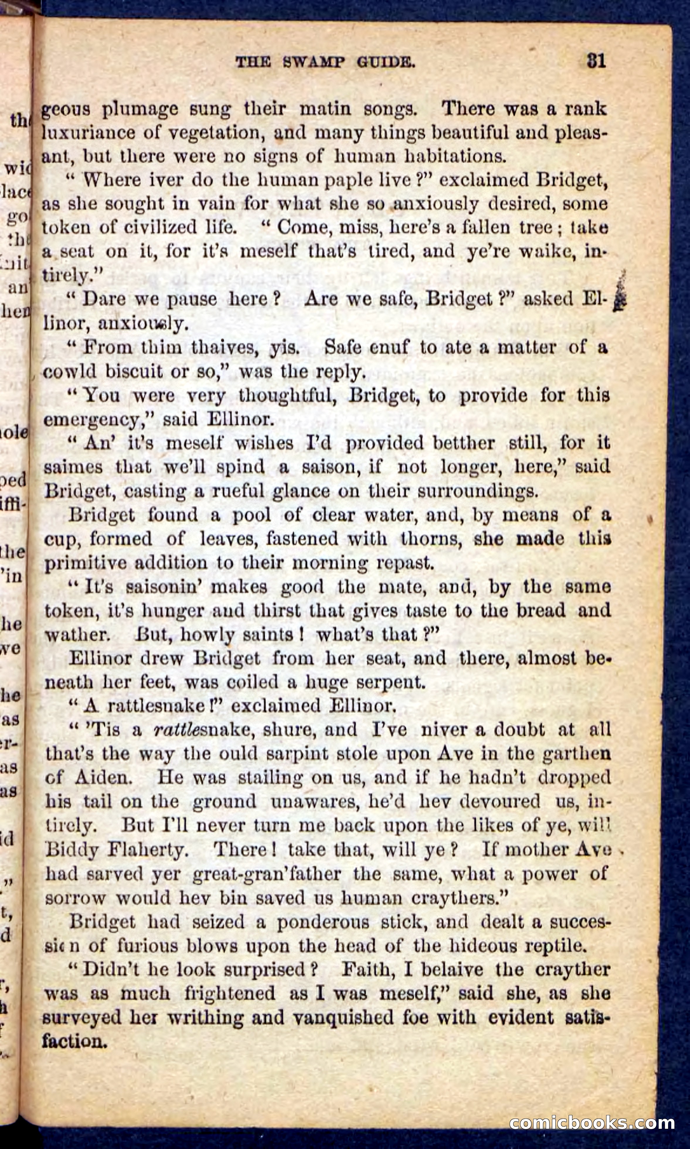 Beadle's Pocket Novels No. 162: Canebrake Mose — page 27 of 100