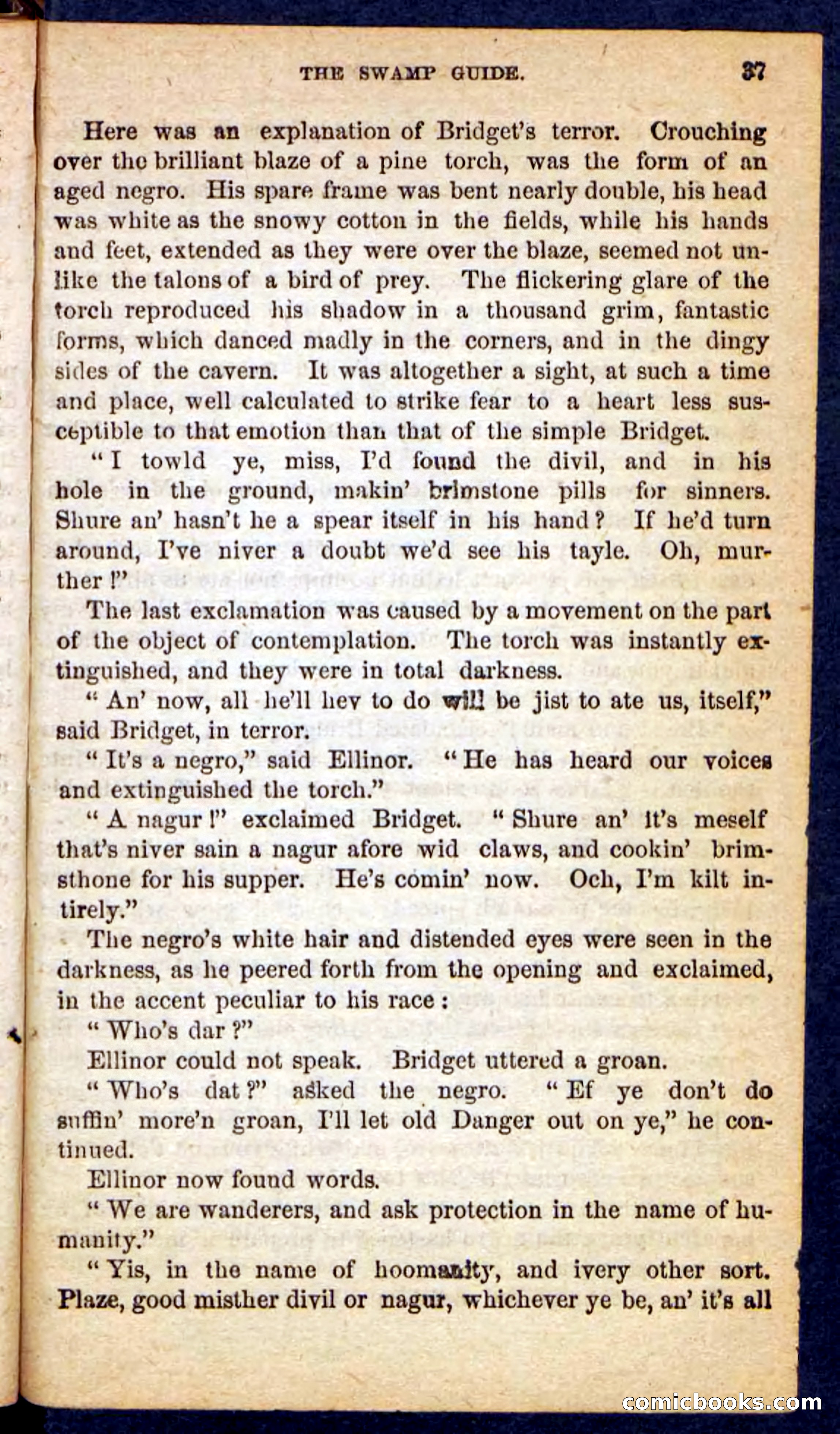 Beadle's Pocket Novels No. 162: Canebrake Mose — page 33 of 100