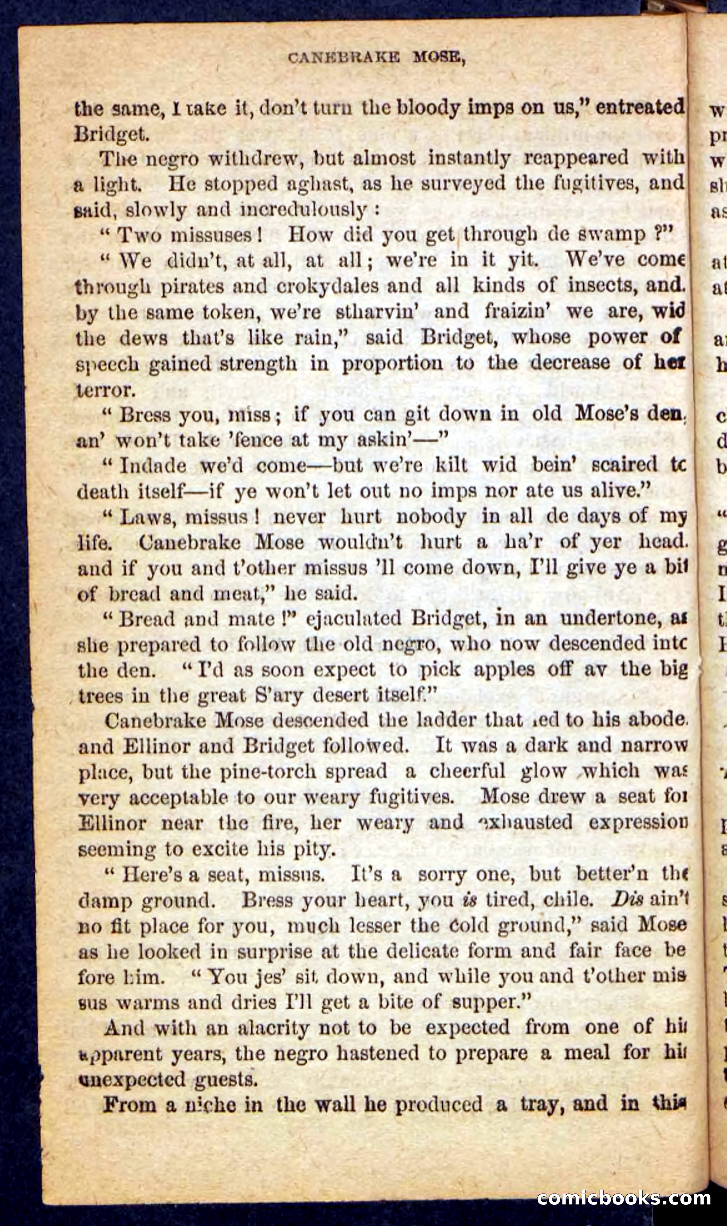 Beadle's Pocket Novels No. 162: Canebrake Mose — page 34 of 100