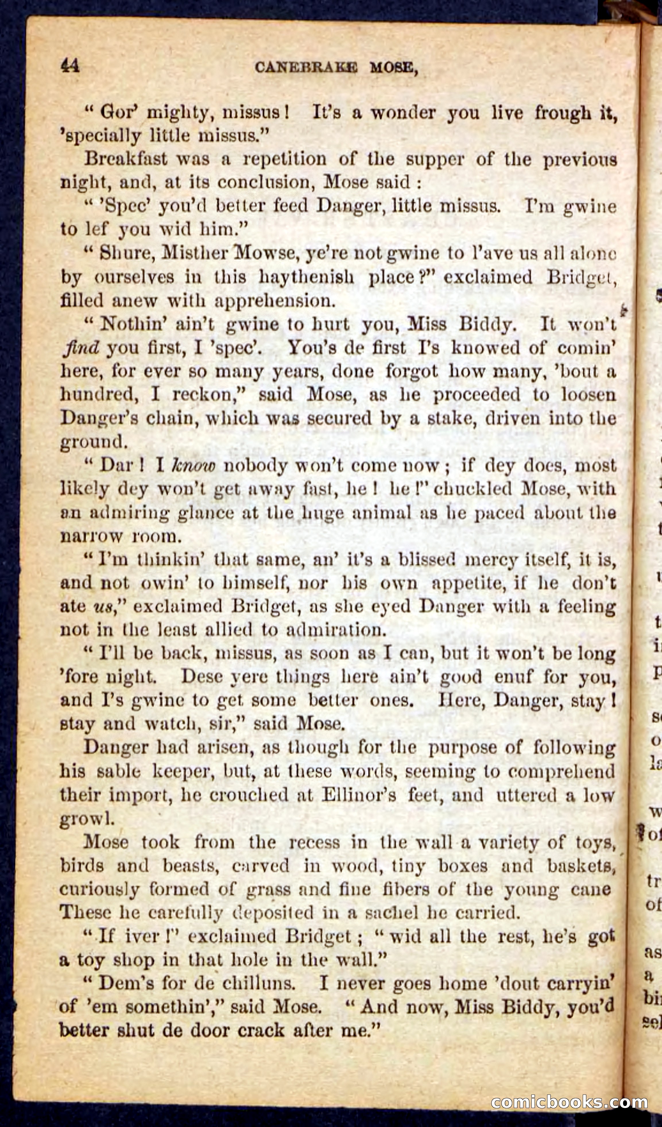 Beadle's Pocket Novels No. 162: Canebrake Mose — page 40 of 100