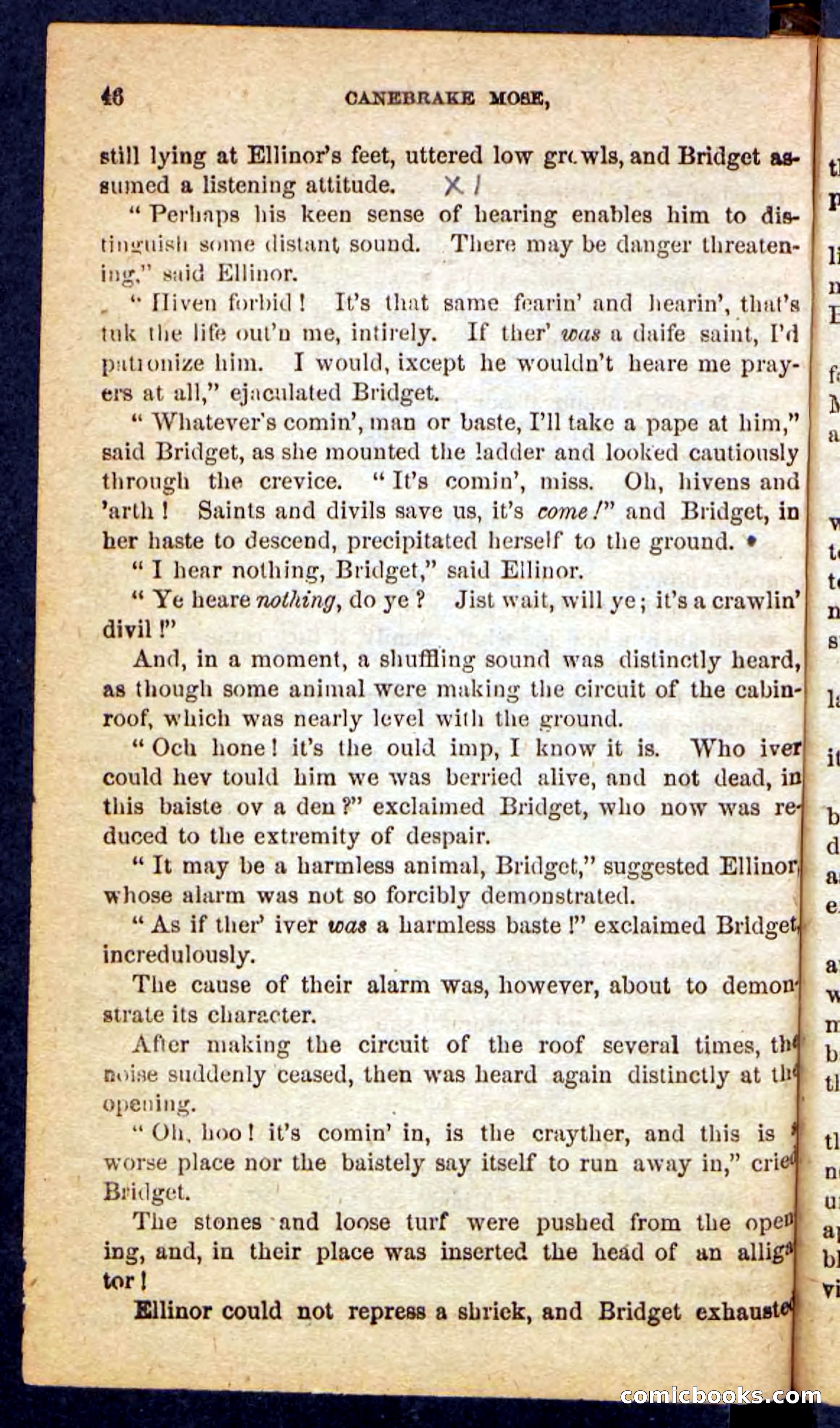 Beadle's Pocket Novels No. 162: Canebrake Mose — page 42 of 100