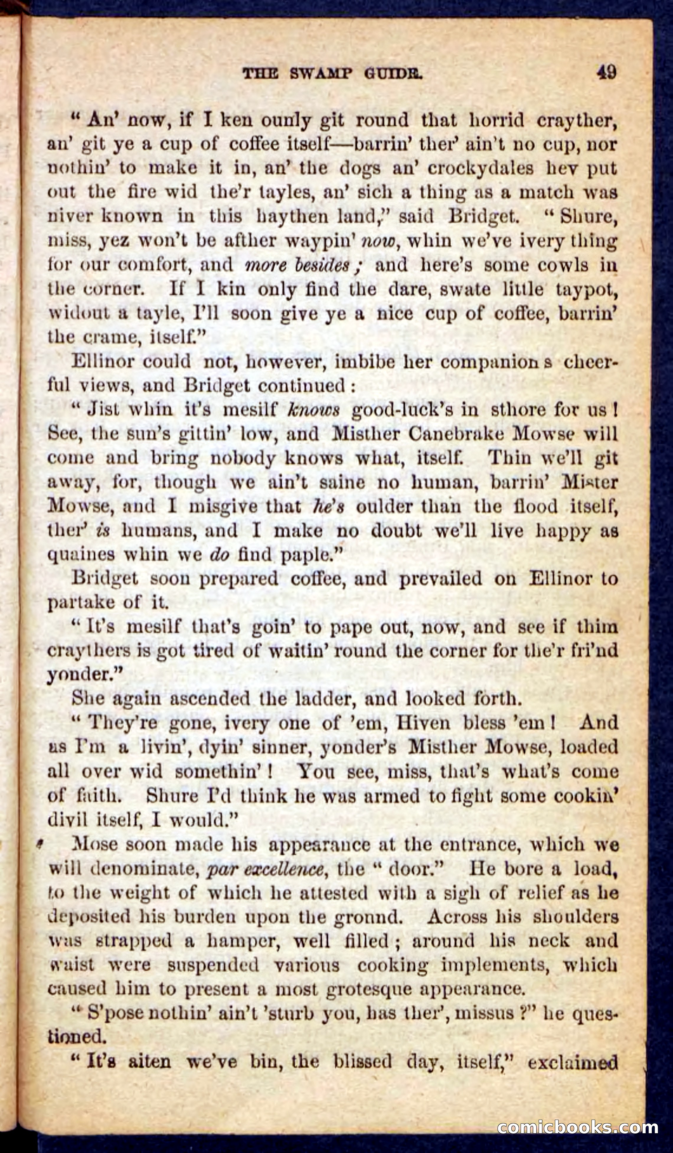 Beadle's Pocket Novels No. 162: Canebrake Mose — page 45 of 100