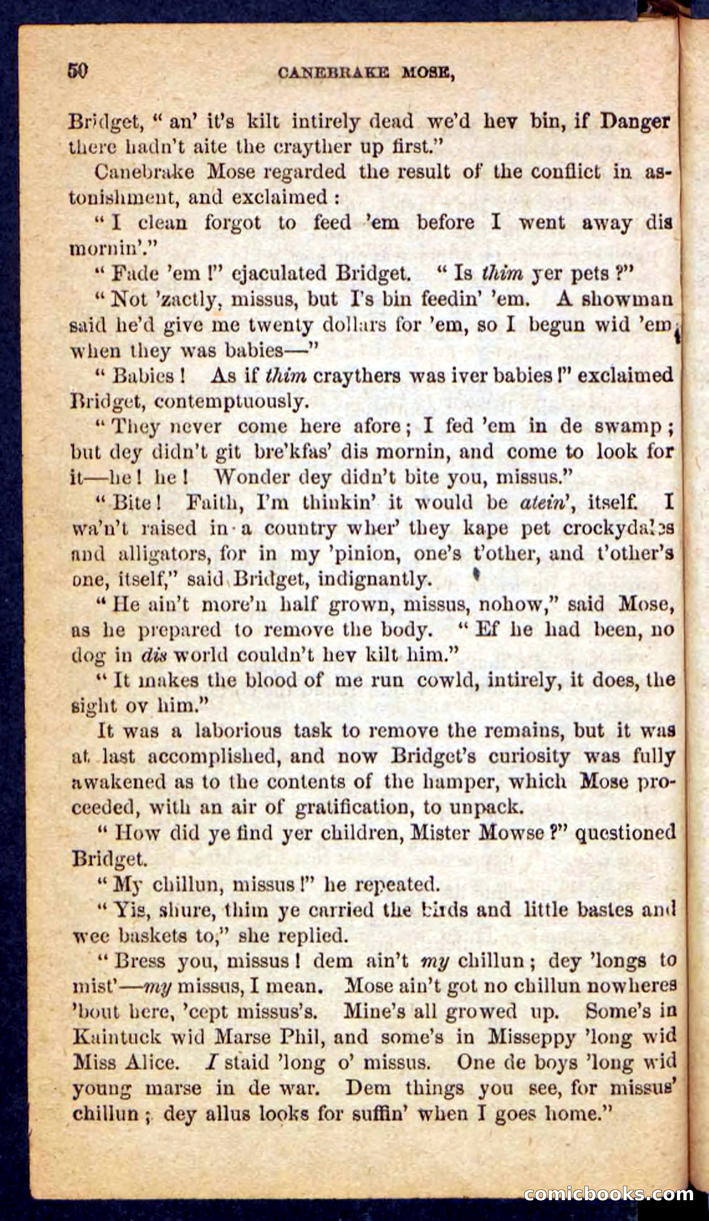 Beadle's Pocket Novels No. 162: Canebrake Mose — page 46 of 100