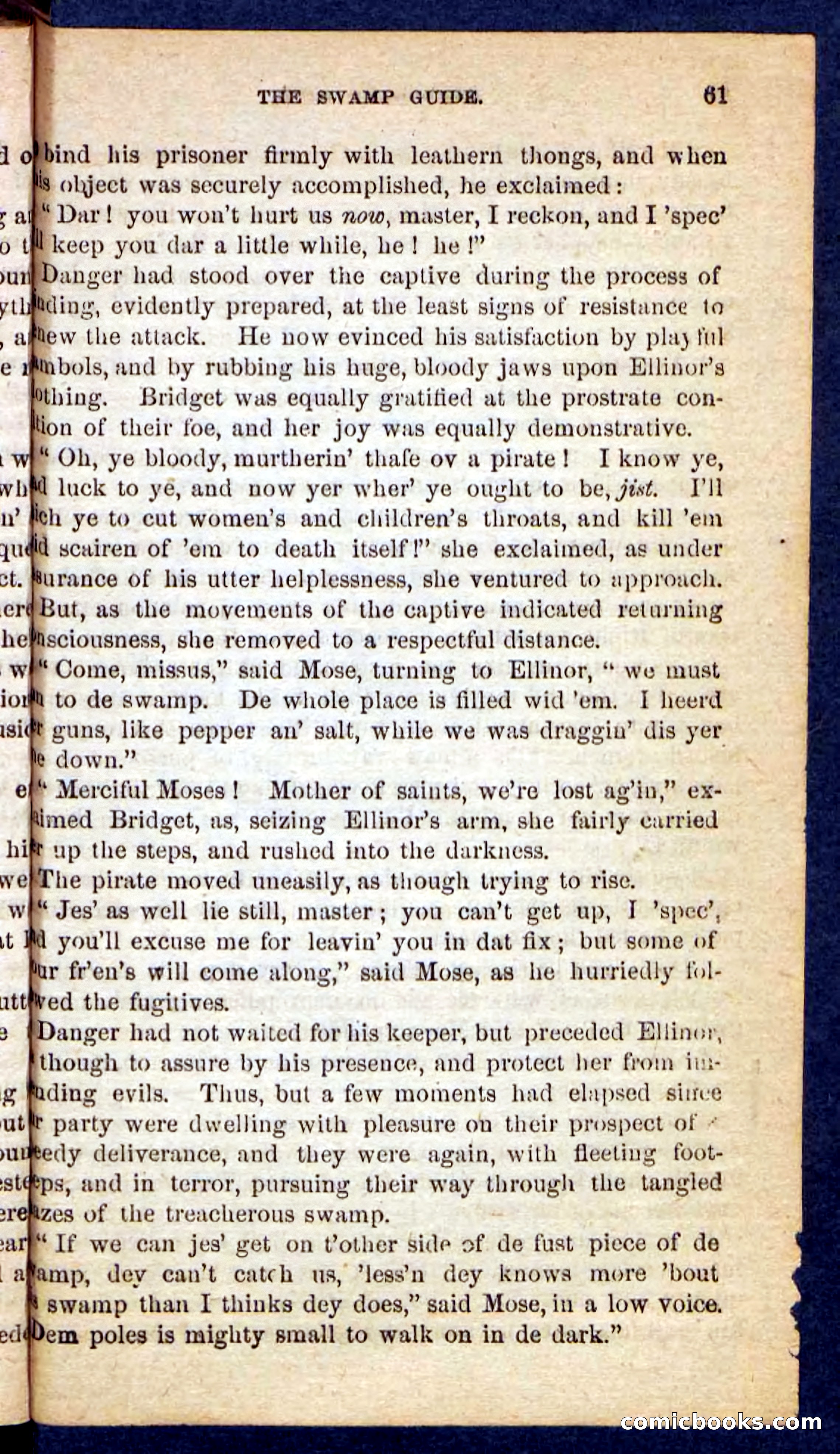 Beadle's Pocket Novels No. 162: Canebrake Mose — page 57 of 100