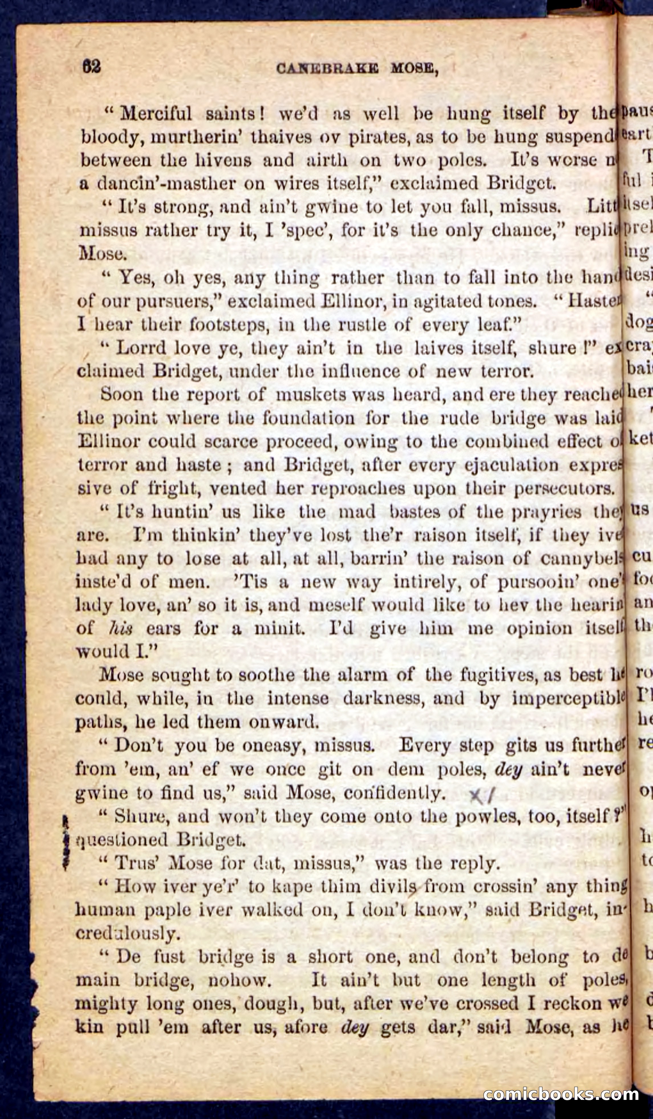 Beadle's Pocket Novels No. 162: Canebrake Mose — page 58 of 100